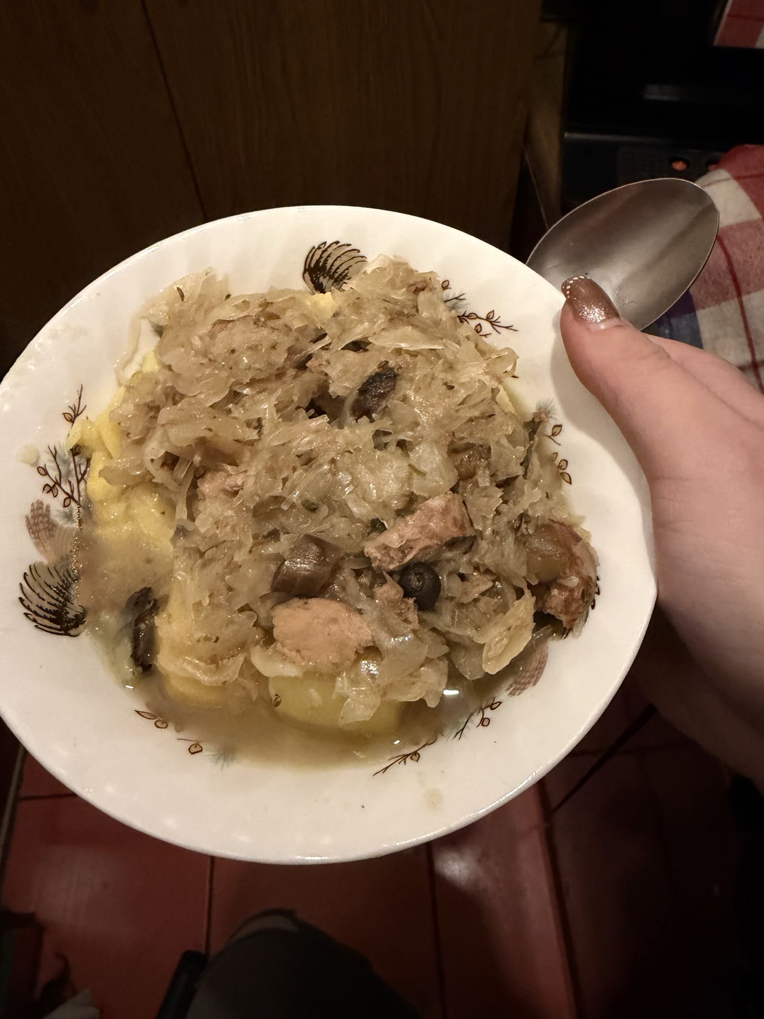 Bigos z ziemniakami