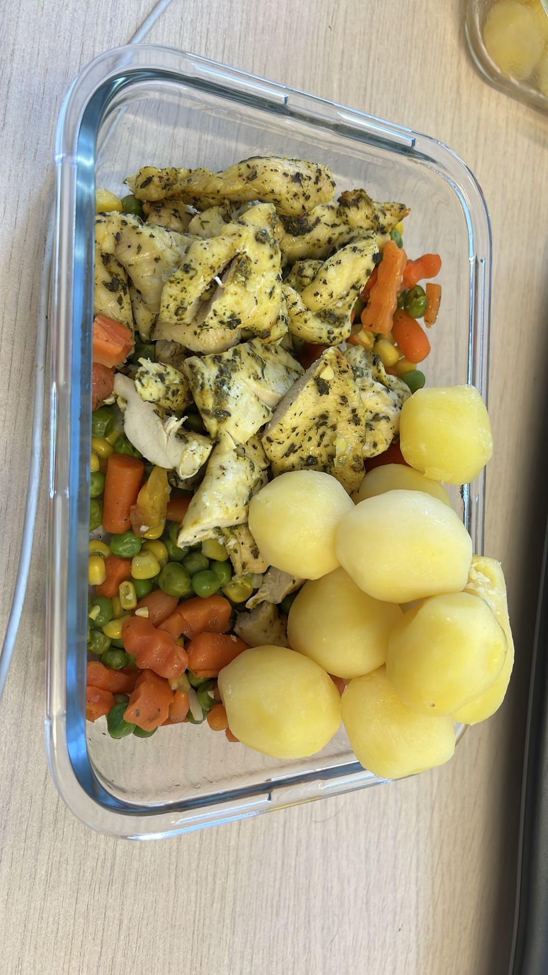 Kurczak z warzywami i ziemniakami