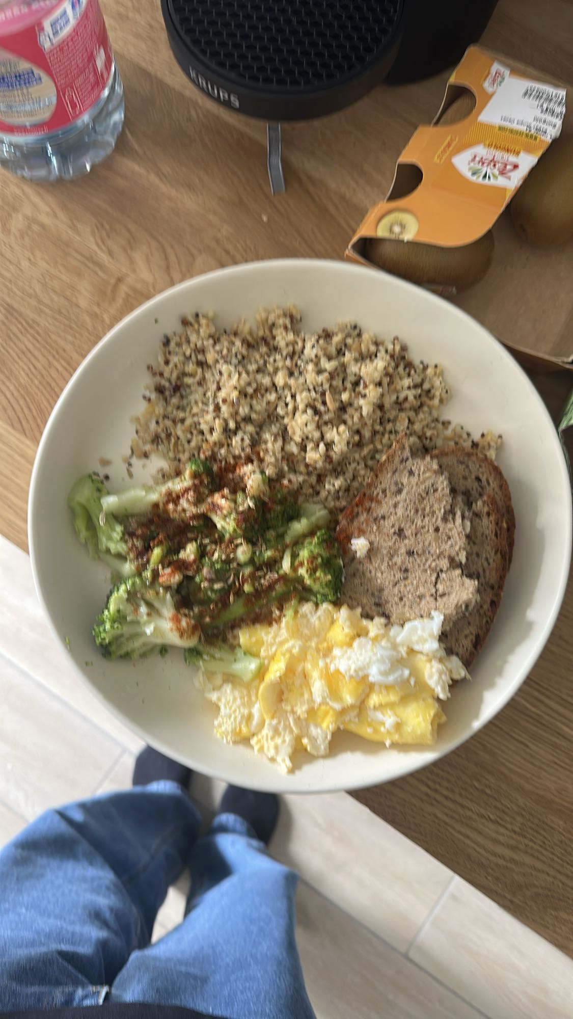 Assiette saine brunch