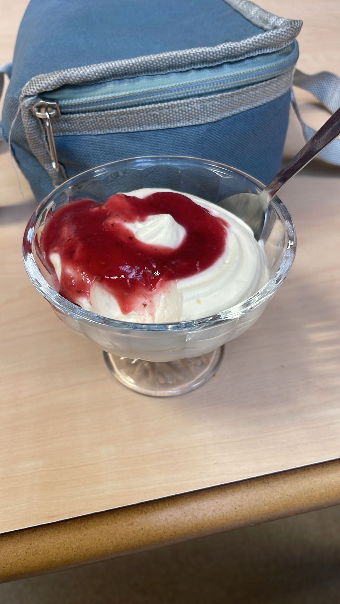 Yaourt aux fruits rouges