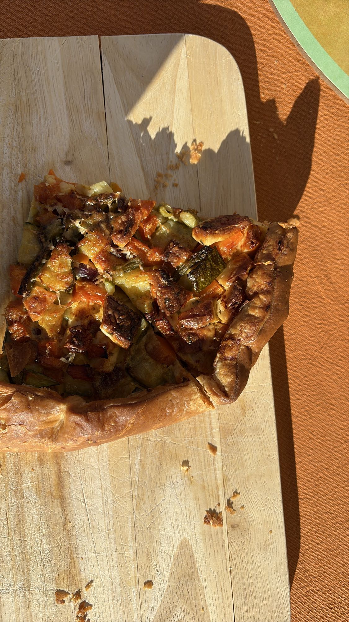 Vegetable Tart Slice