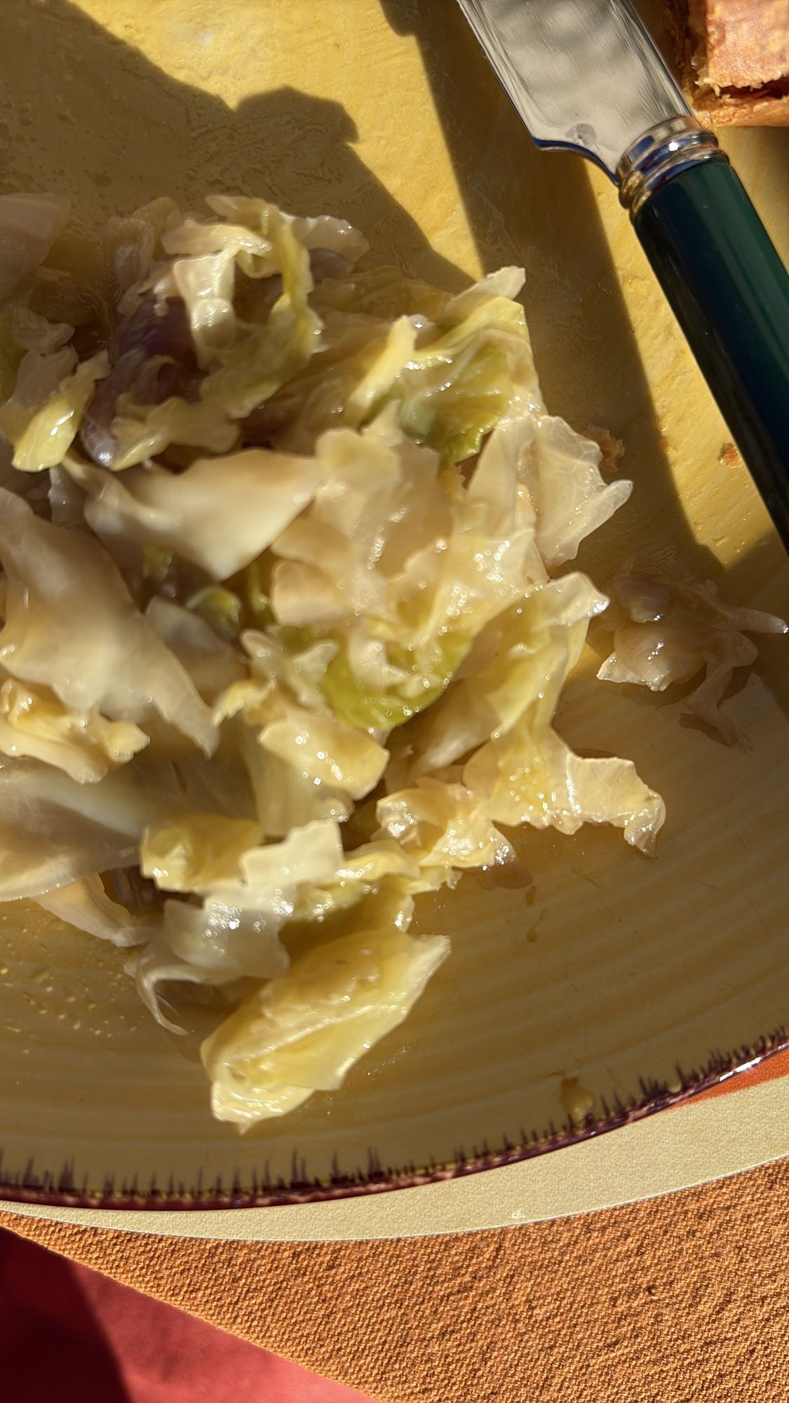 Steamed Cabbage Dish