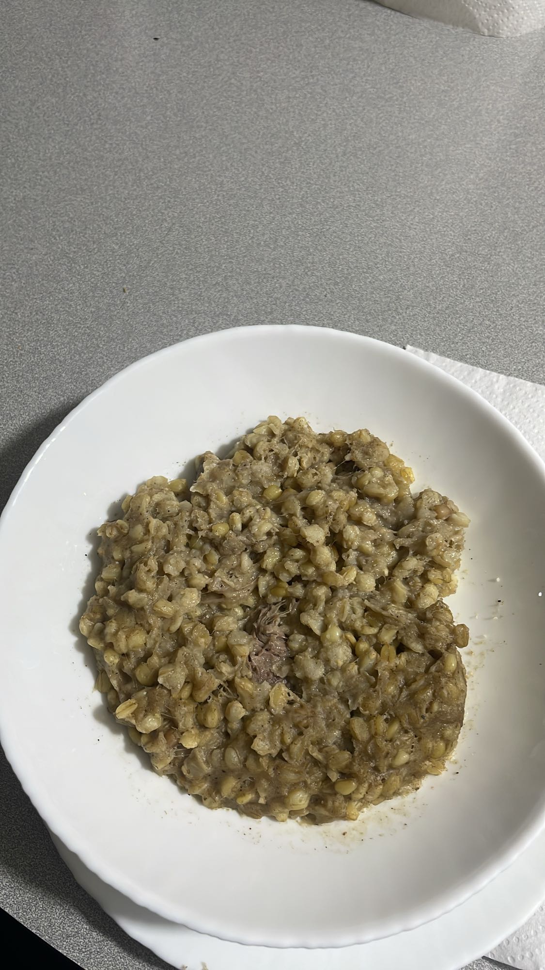 wheat and meat porridge