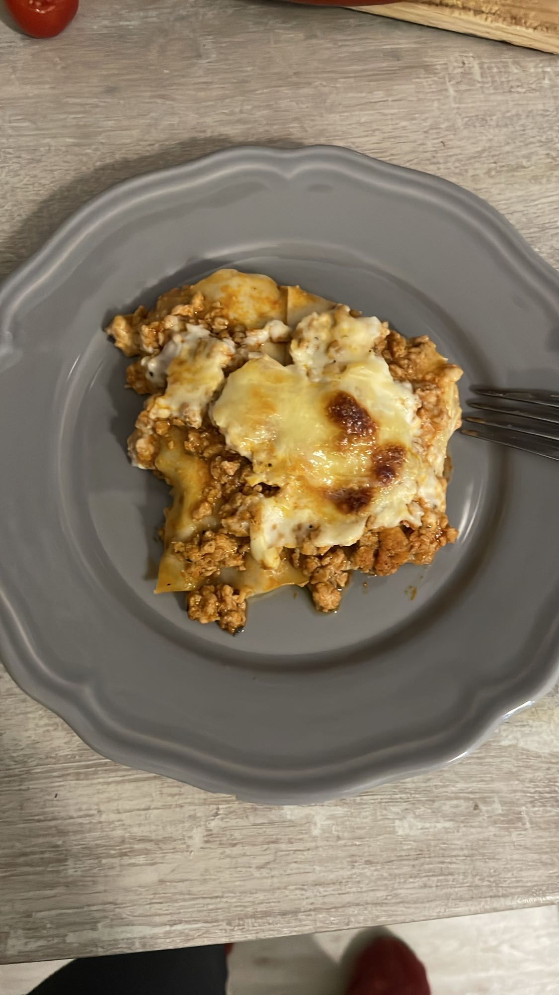 Lasagna cu carne de pui