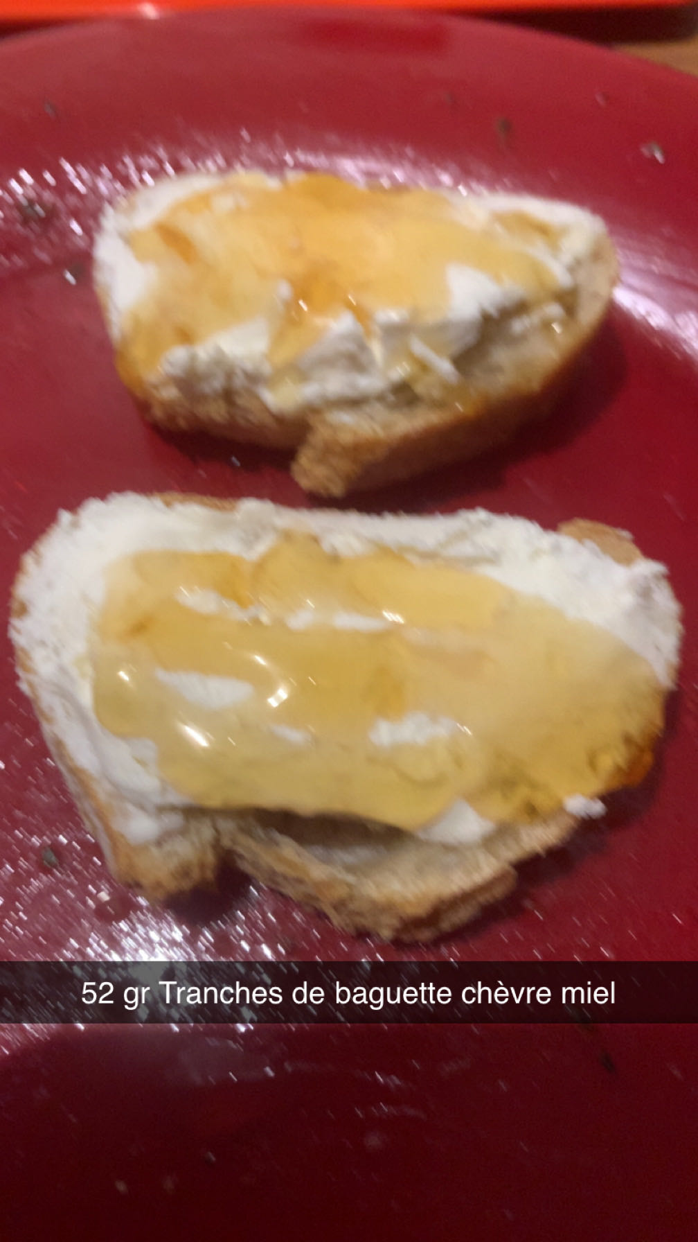 Baguette chèvre miel