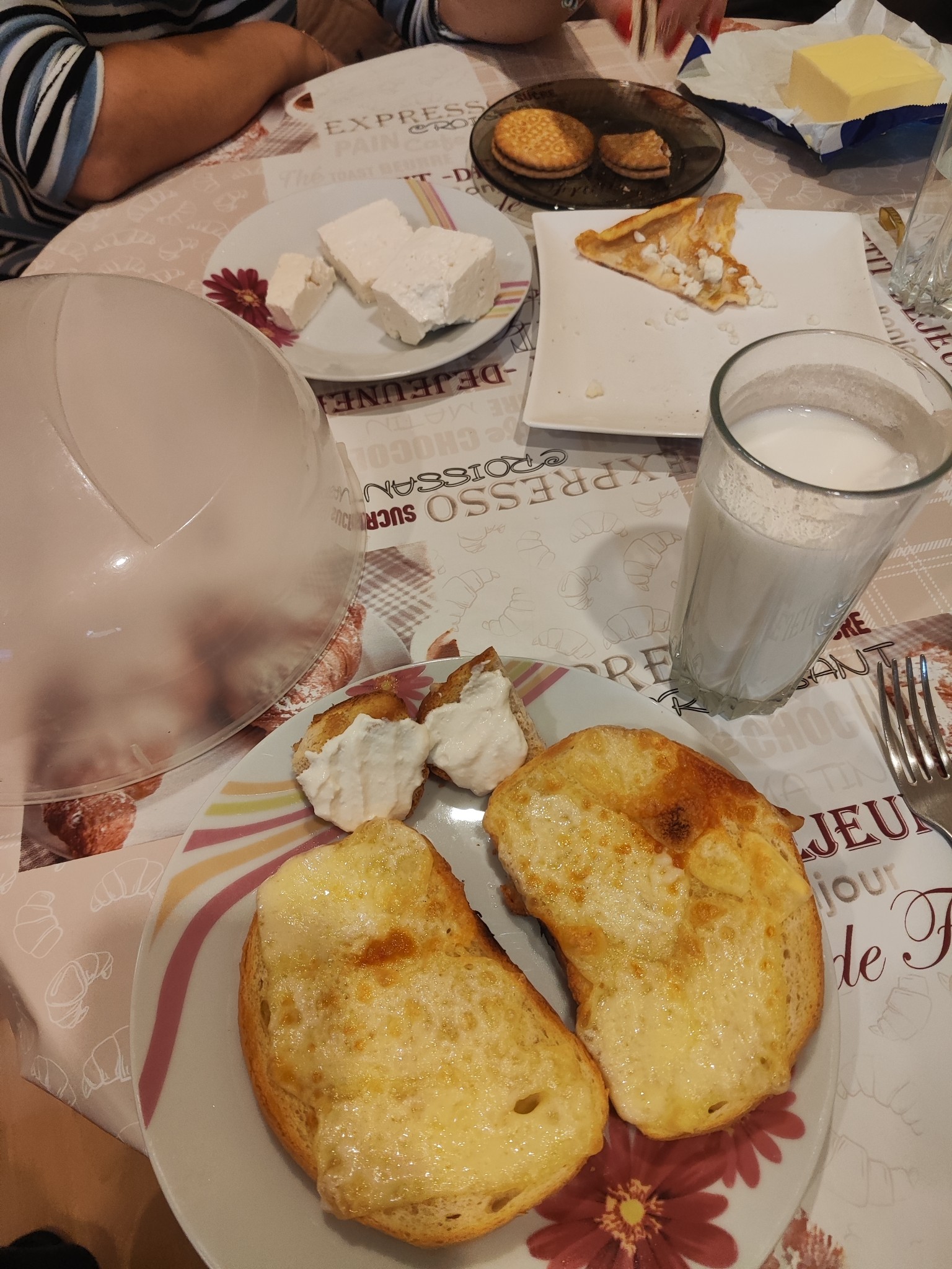 Cheese Toast & Dairy Breakfast
