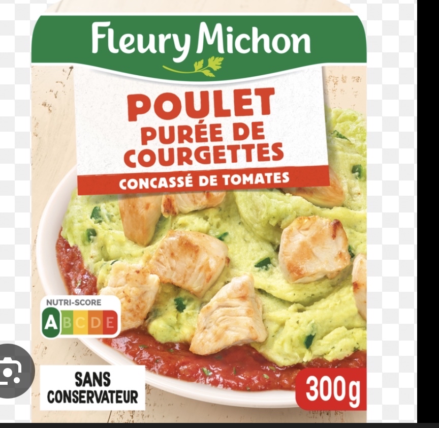 Poulet courgettes tomates