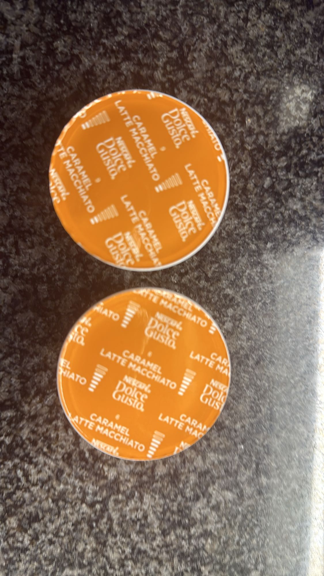 Caramel latte macchiato