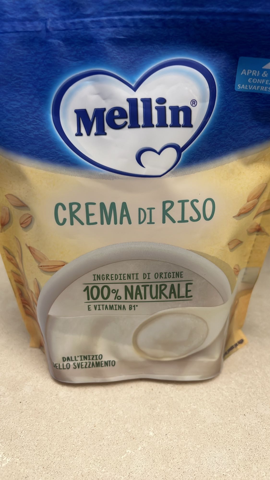 Crema di Riso Mellin