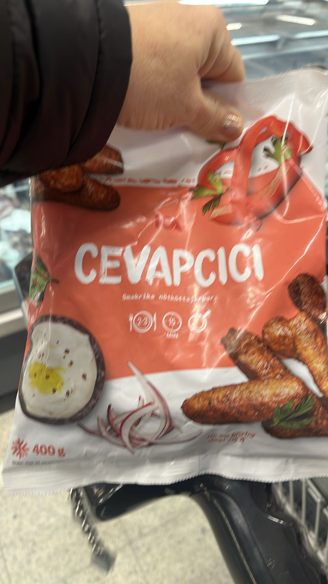 Cevapcici köttfärsrullar