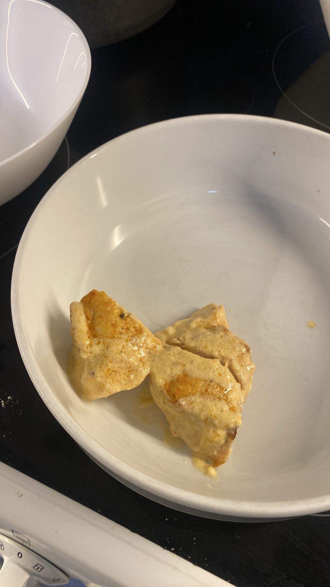 Kyckling i gräddsås