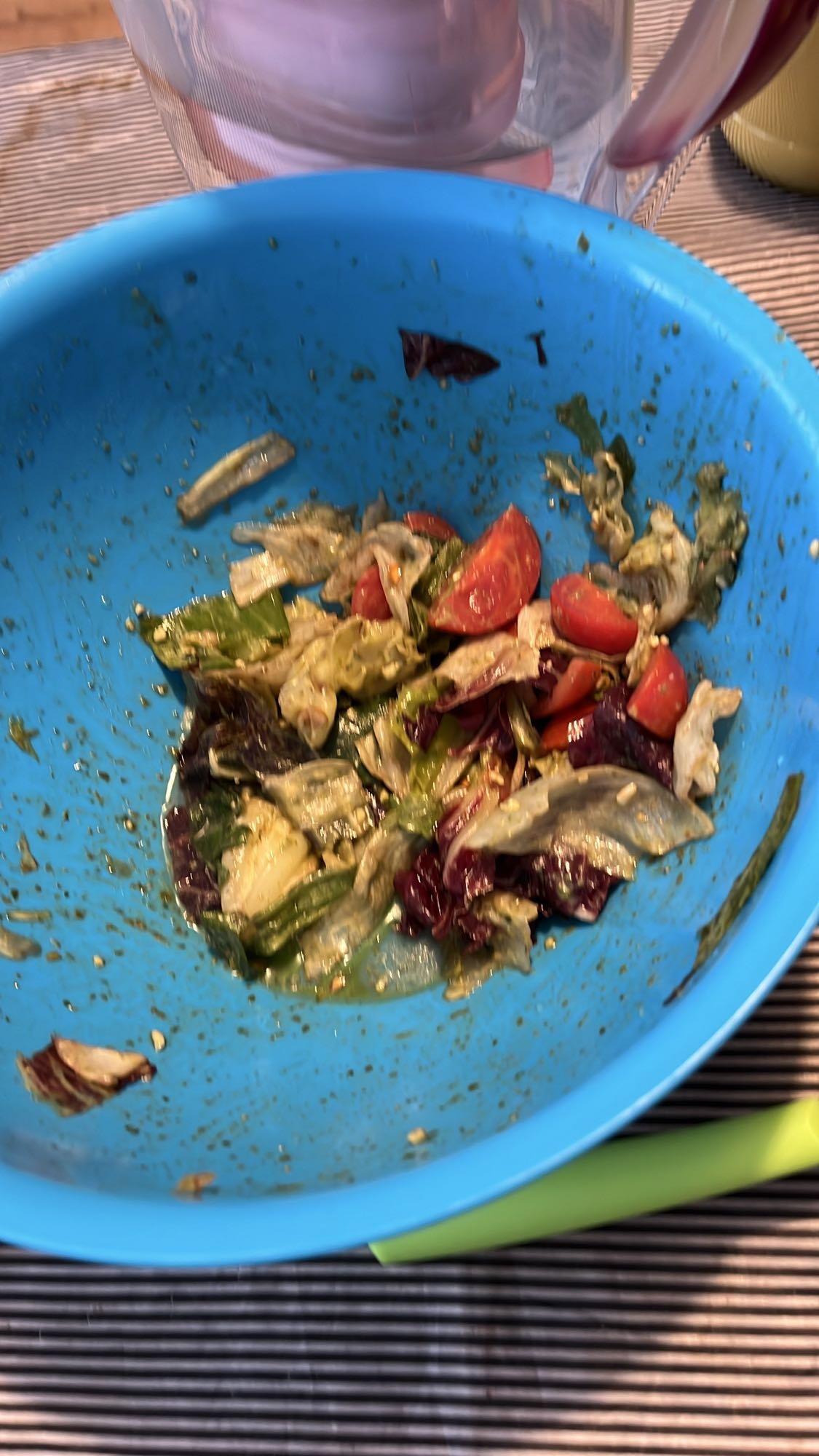 Салата с домати и маруля