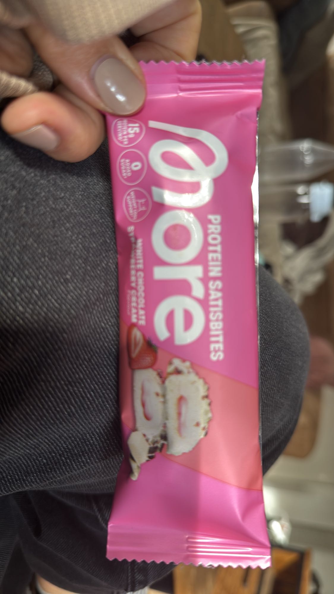 Protein Satisfbites White Choc