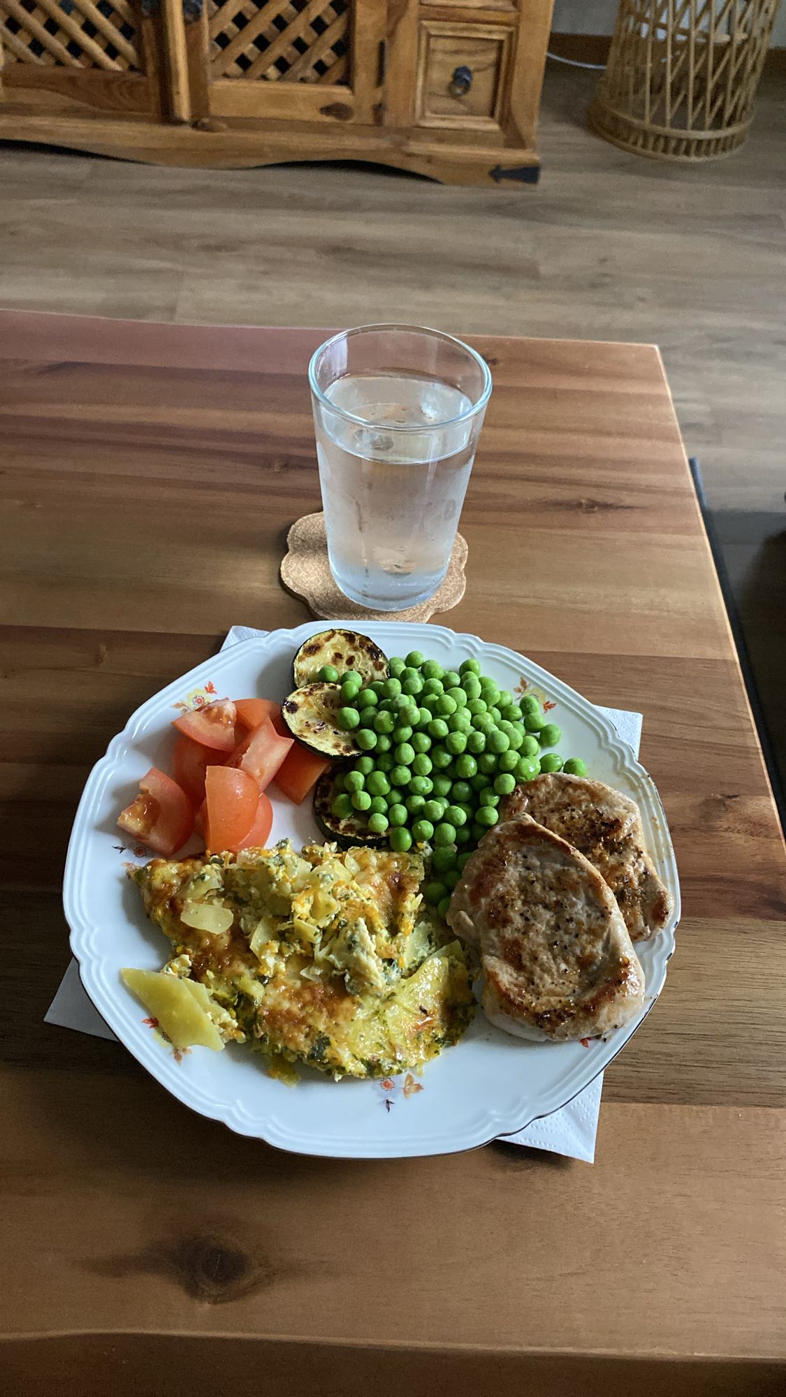 Grönsaksgratäng med fläsk