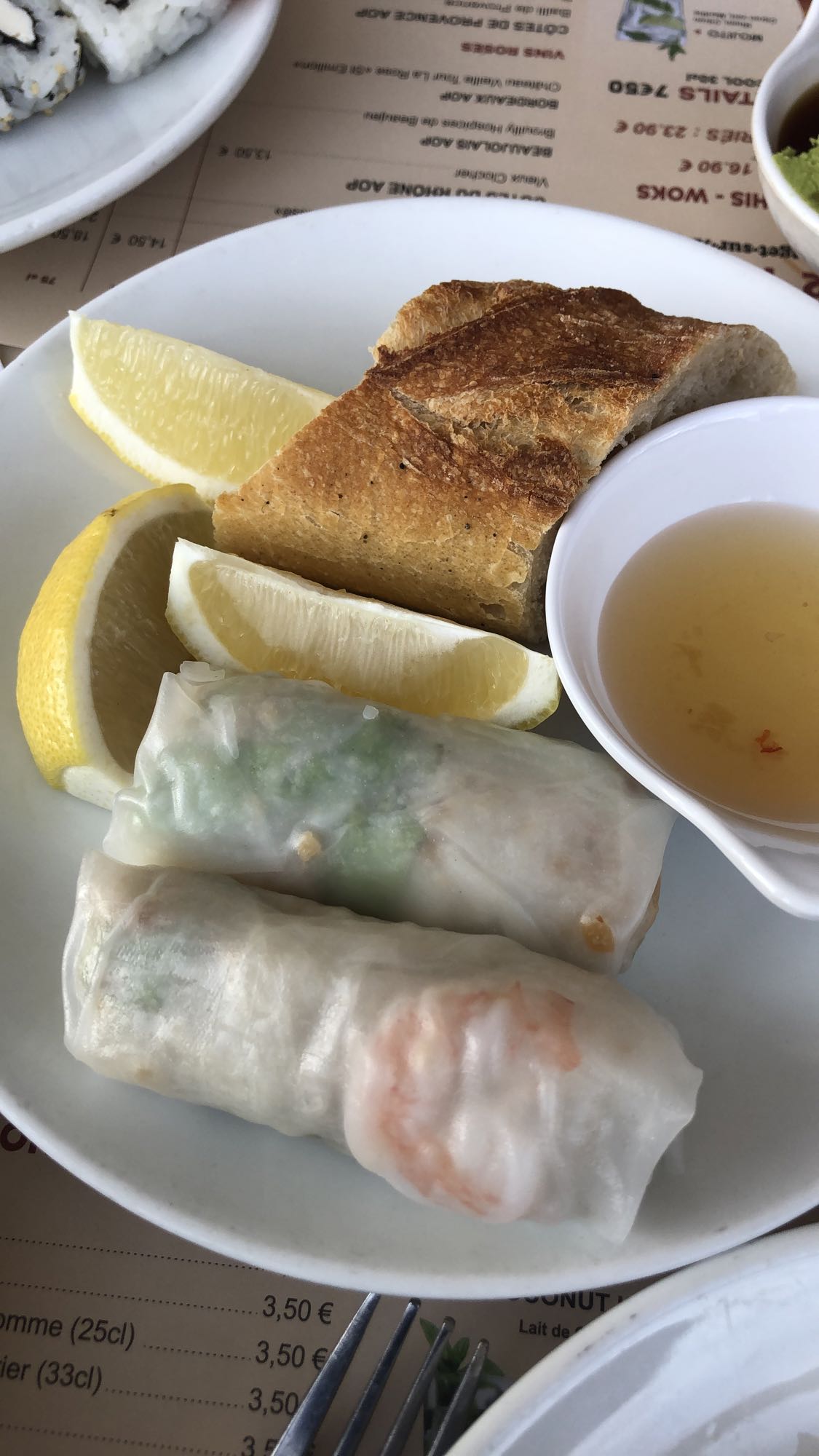 Rouleaux de printemps