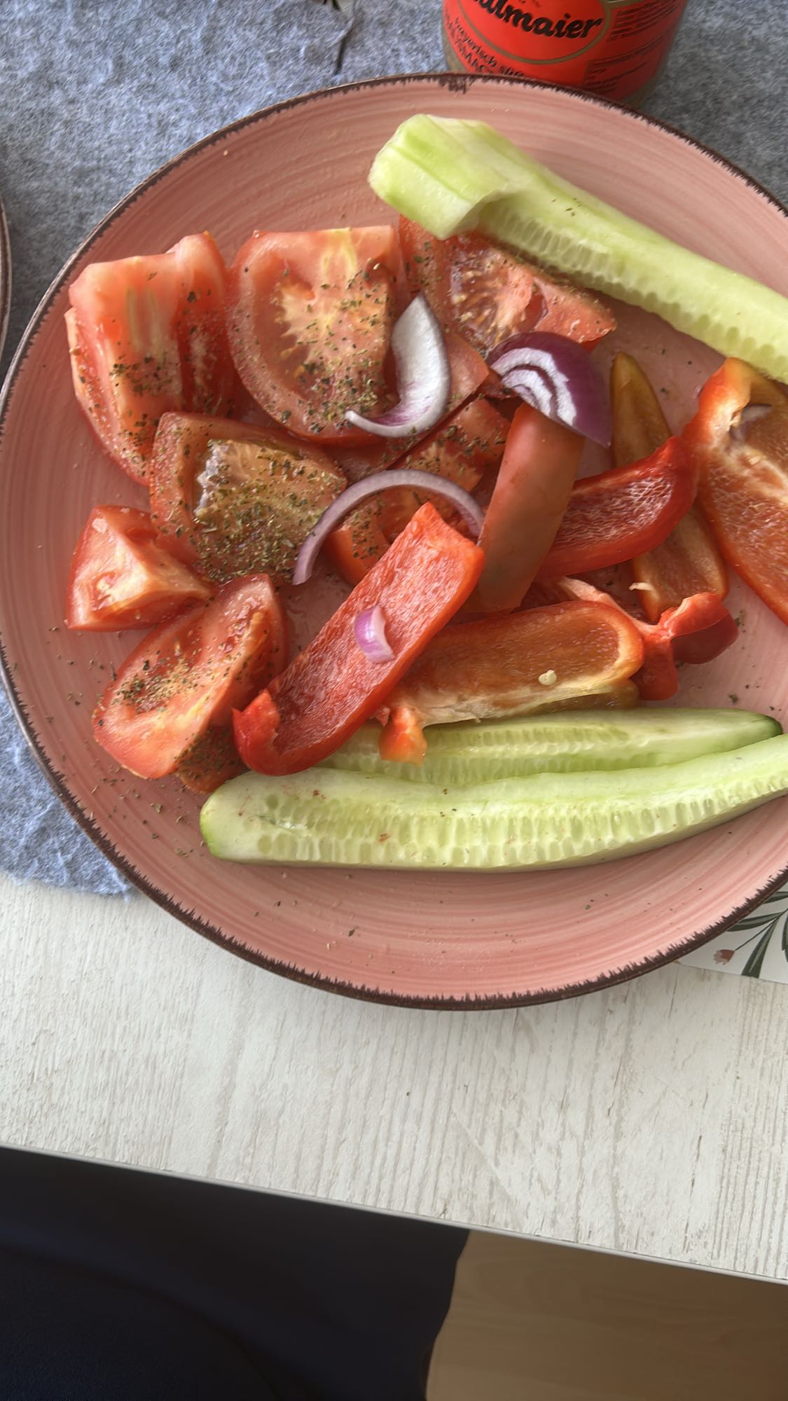 Ensalada fresca de verduras