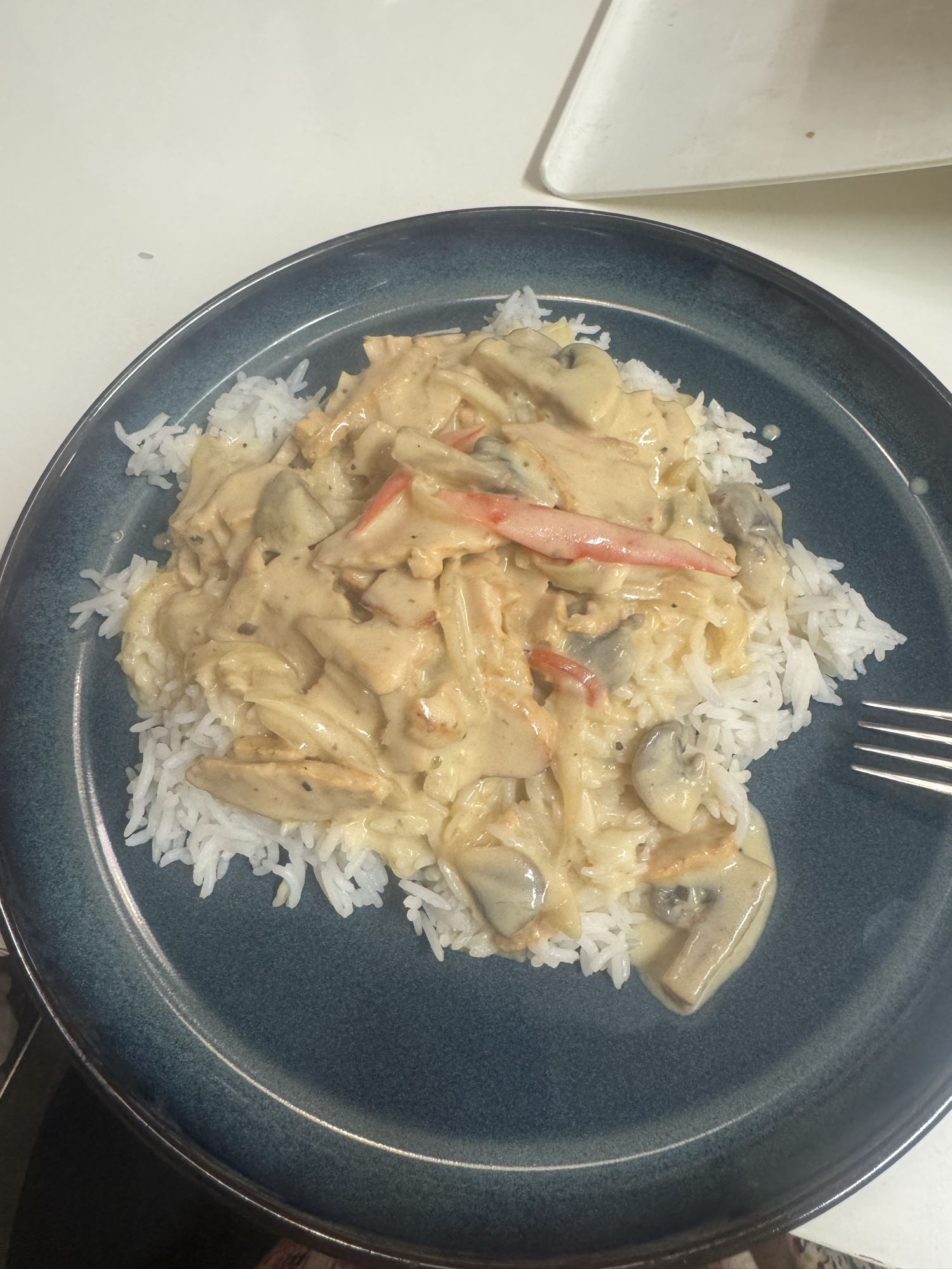 Kycklinggryta med ris