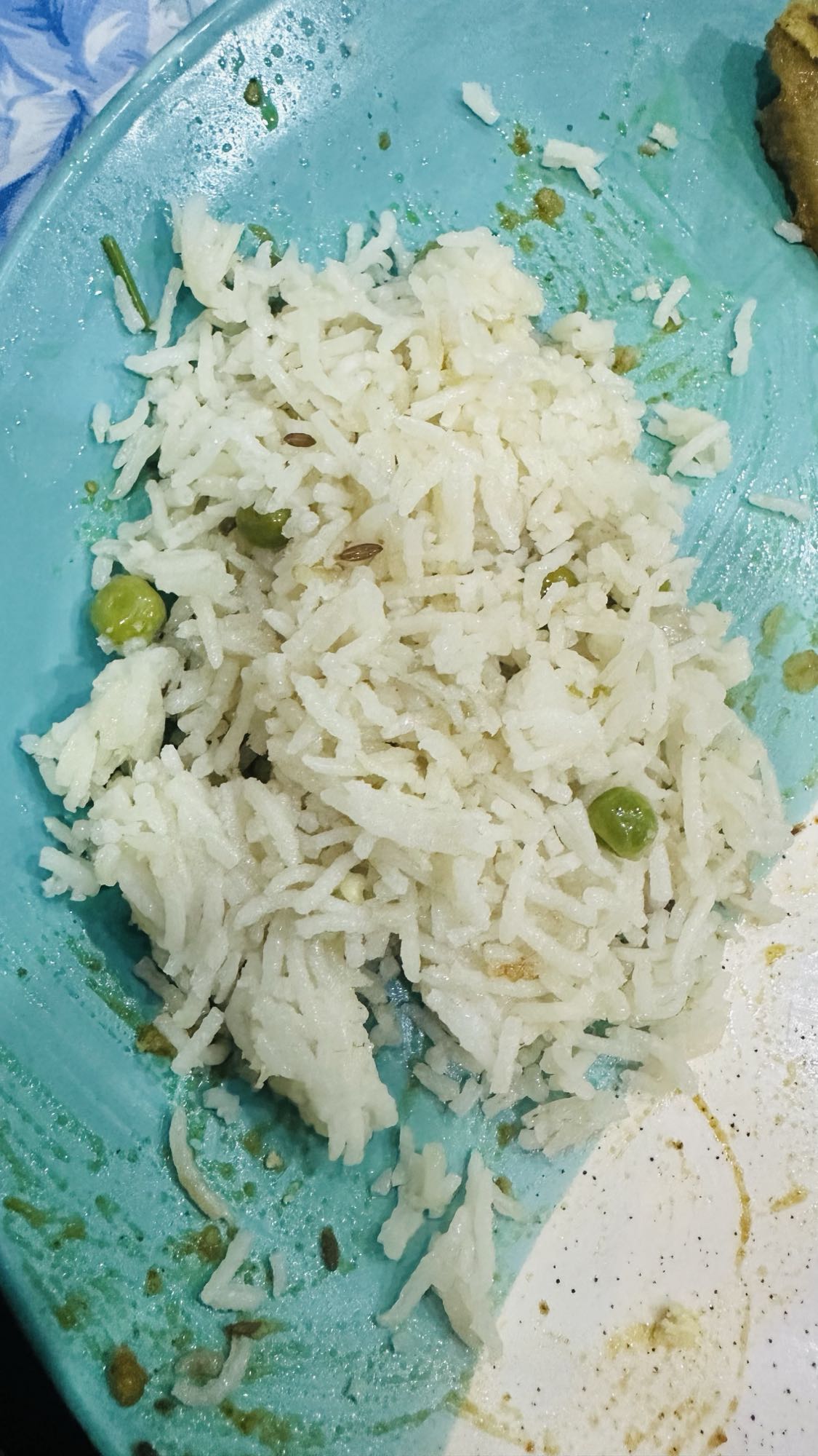 Pea cumin rice