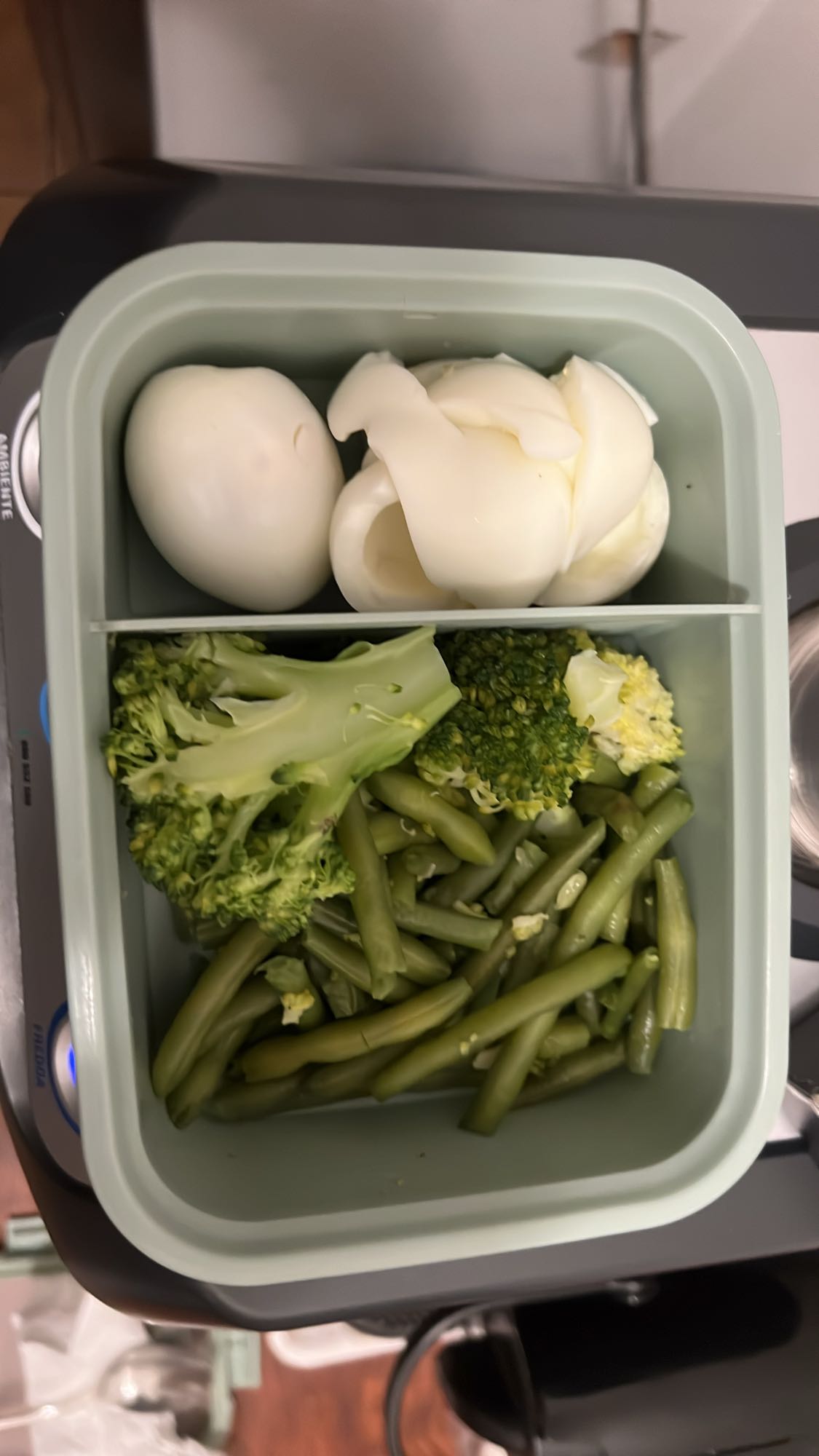 Eggs with Broccoli & Beans