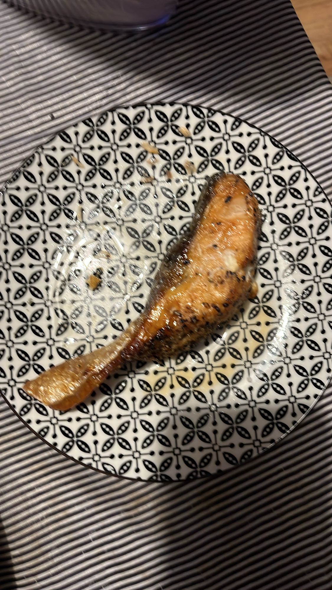 Печена сьомга