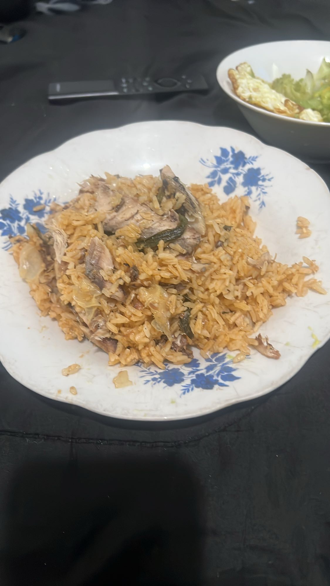 arroz con pescado