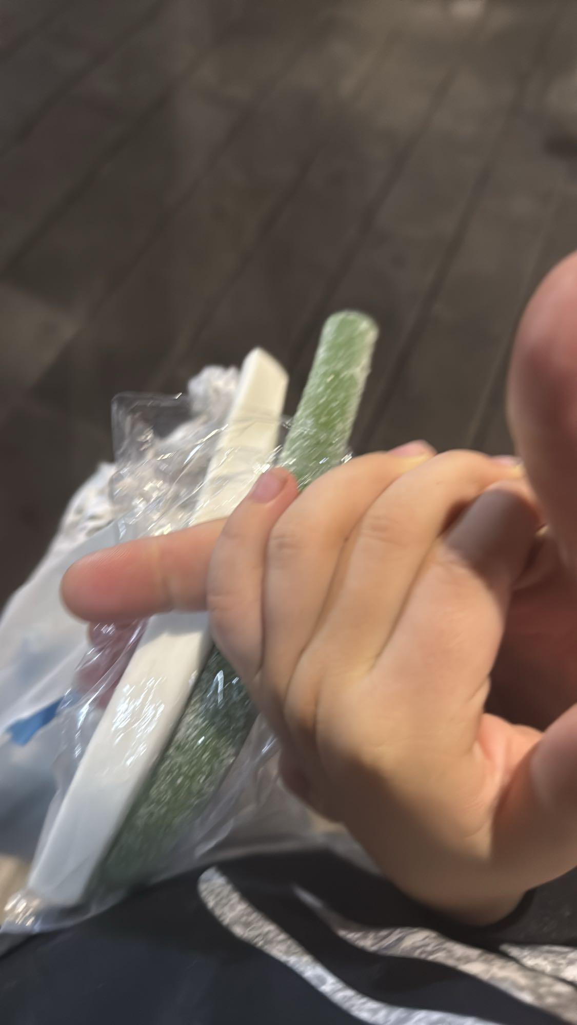 dulce ácido envuelto