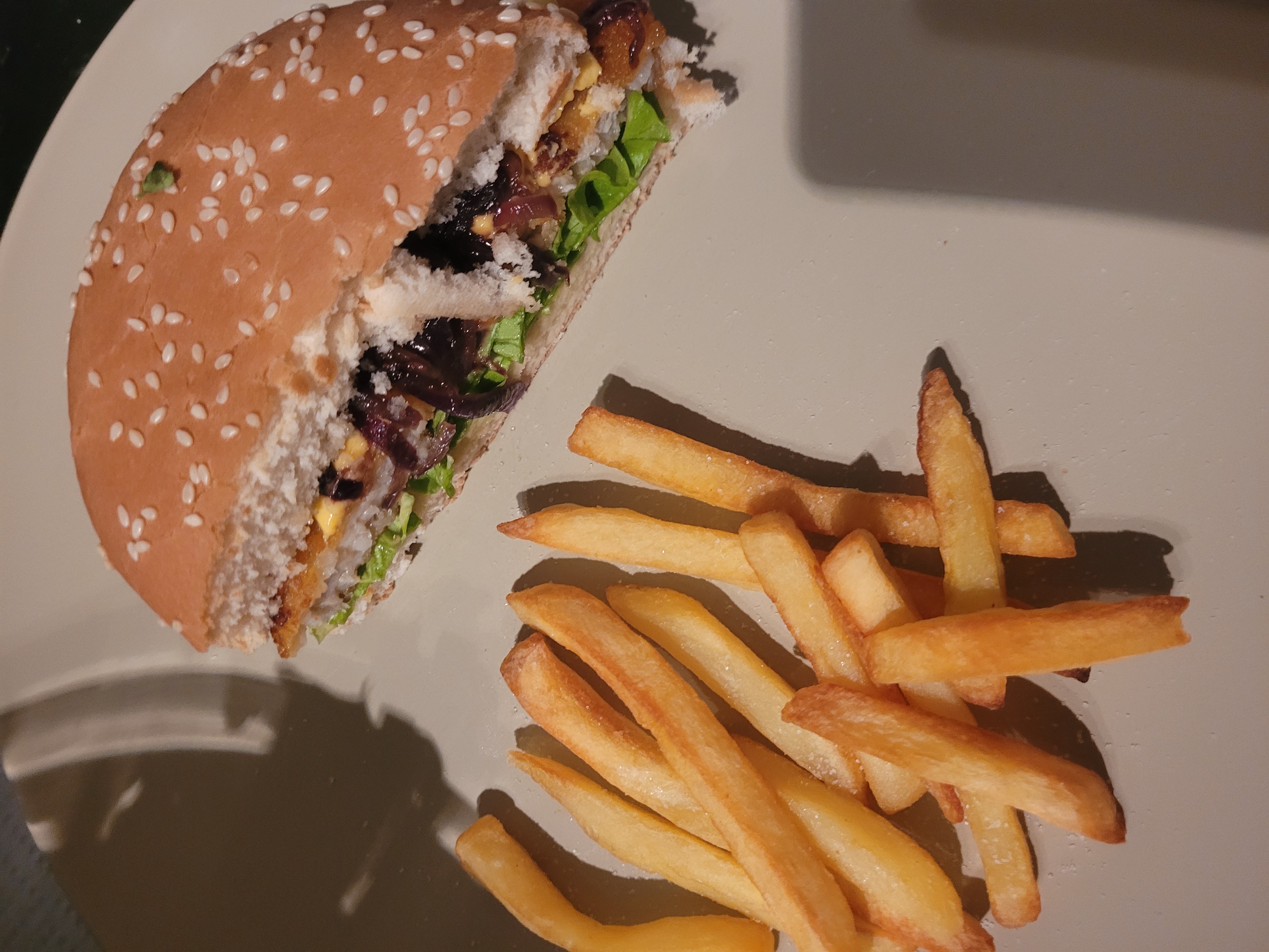Burger et frites