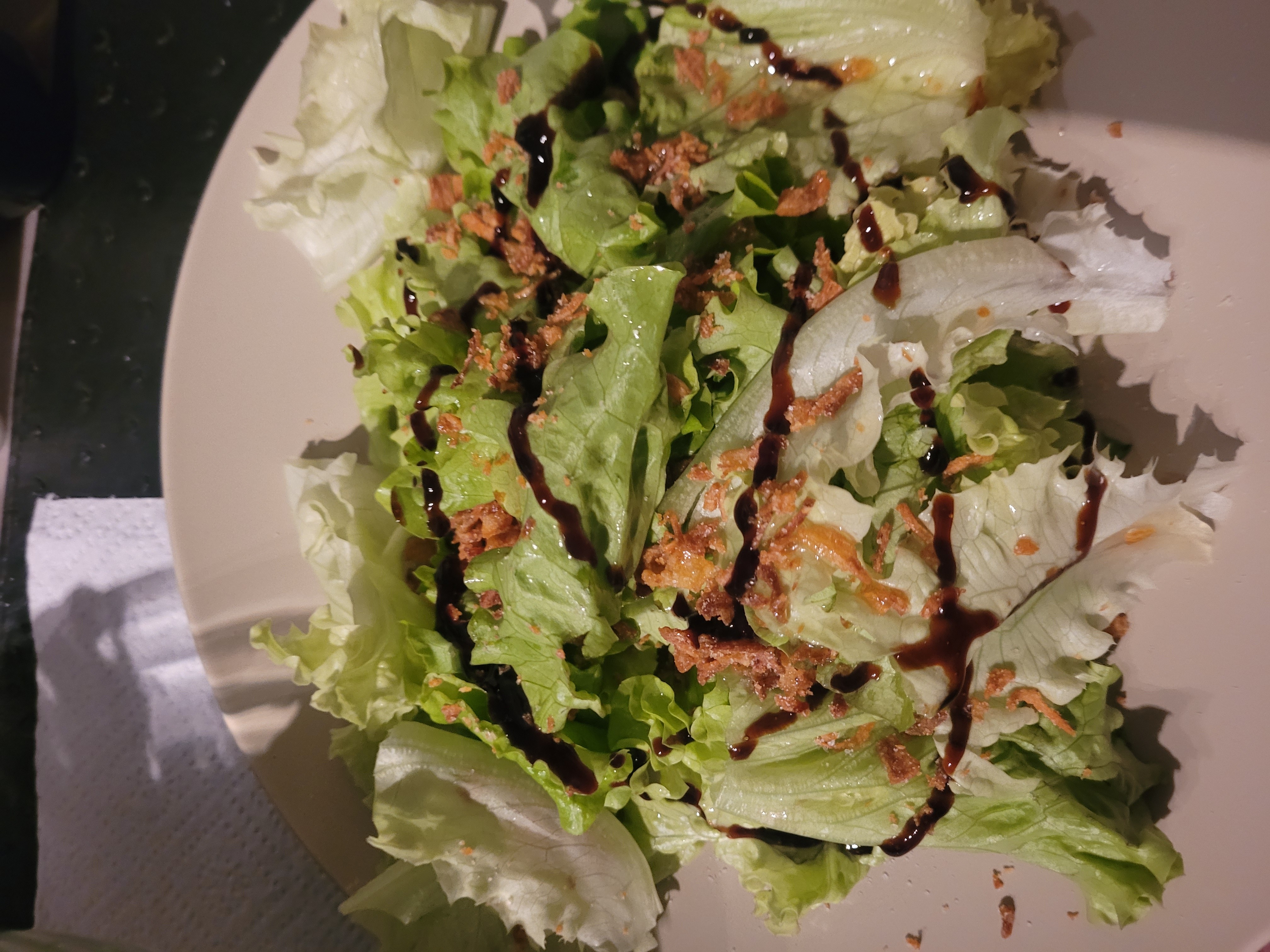 Salade verte croquante