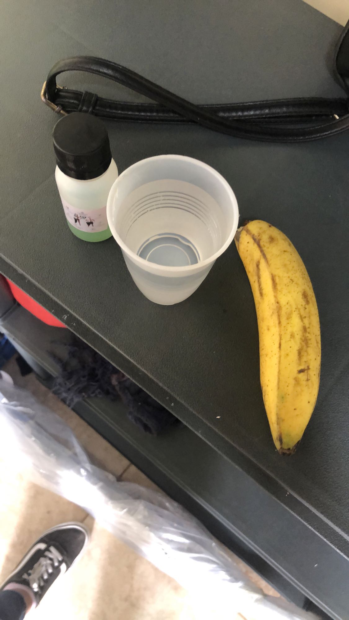 Banano y agua