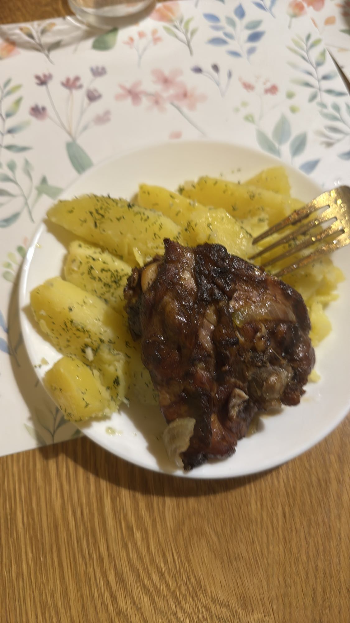 Картофель с мясом