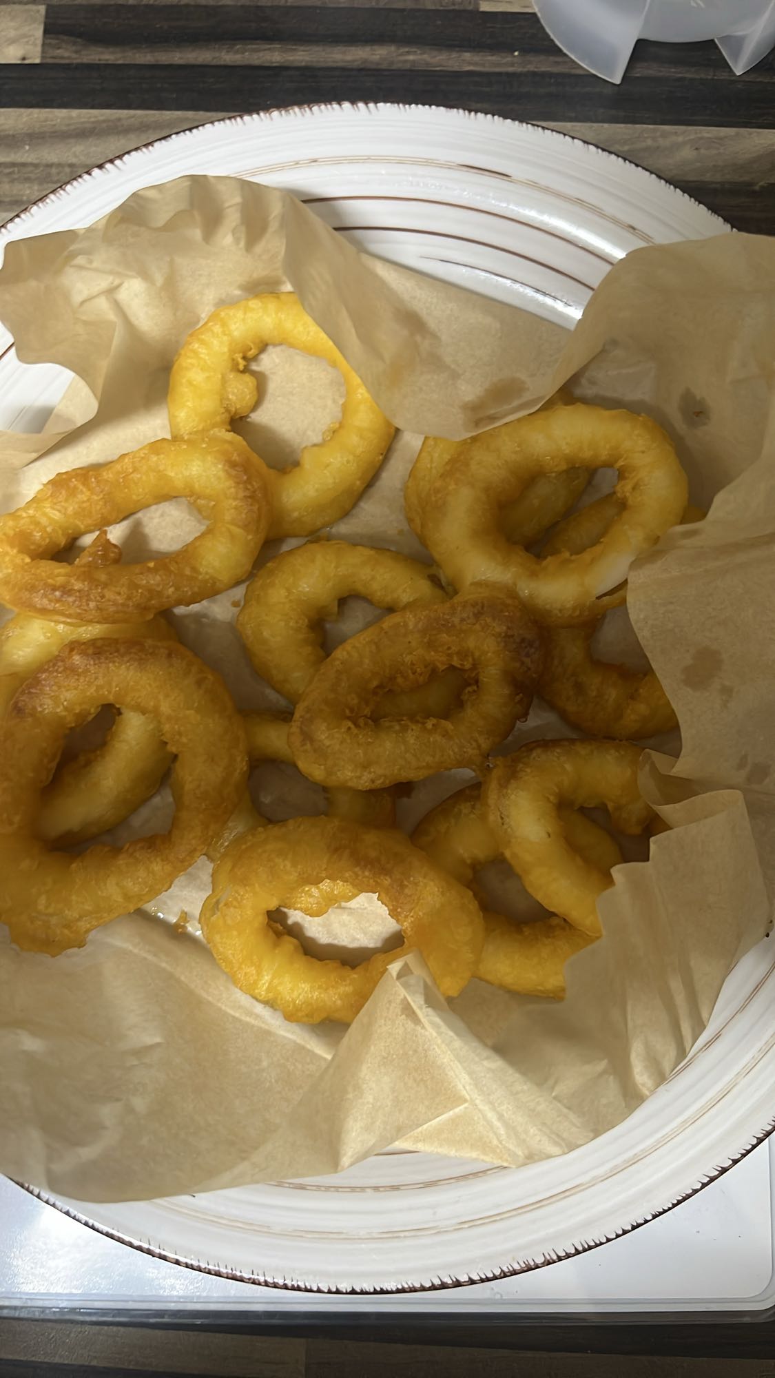 aros de cebolla fritos