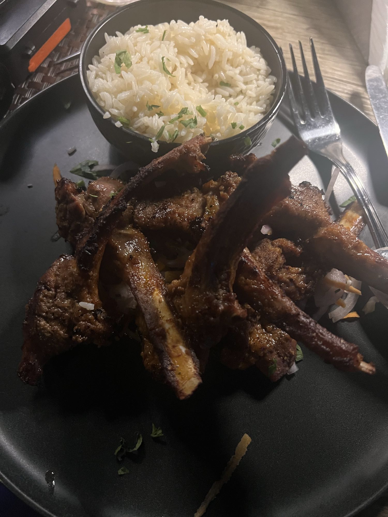 Grilled Lamb with Lemon Juice