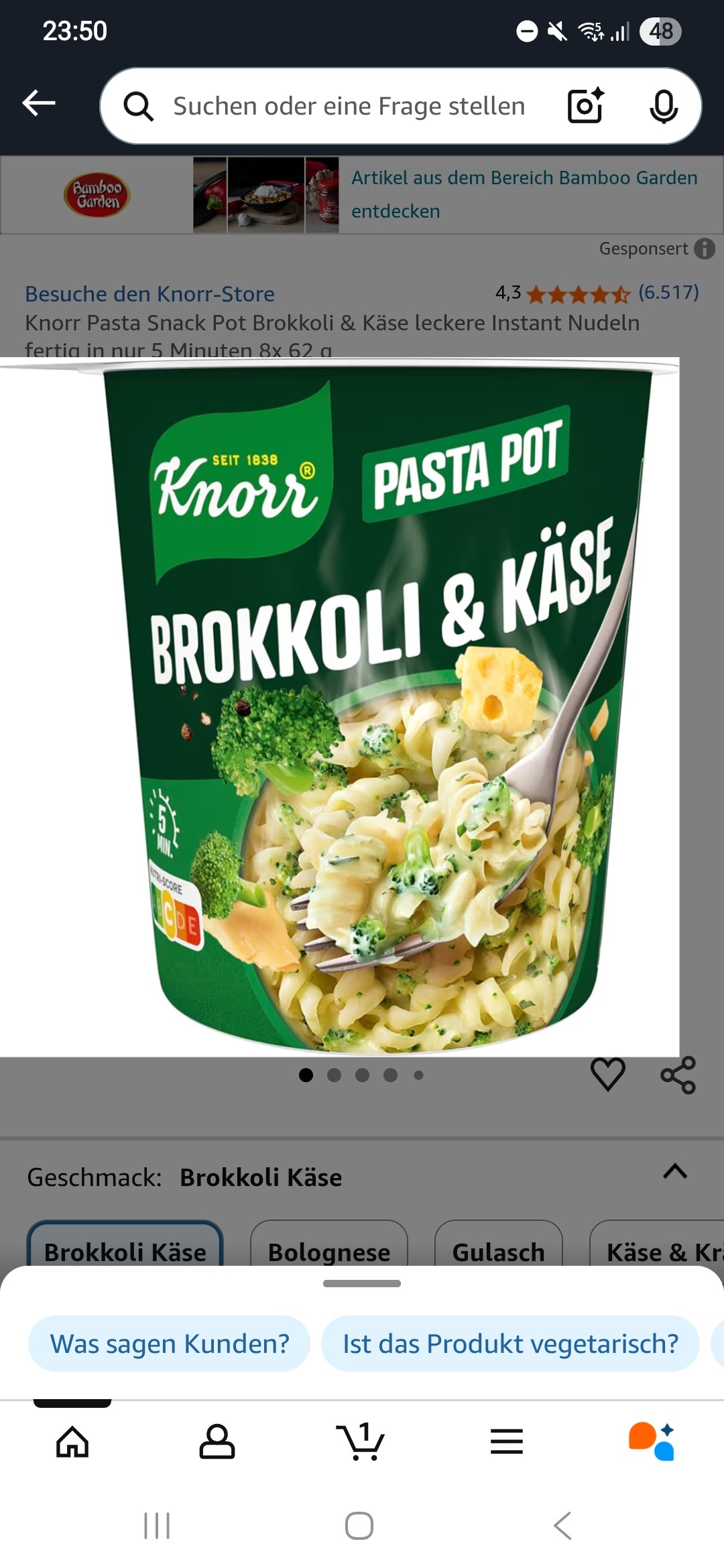 Brokkoli Käse Pasta Pot