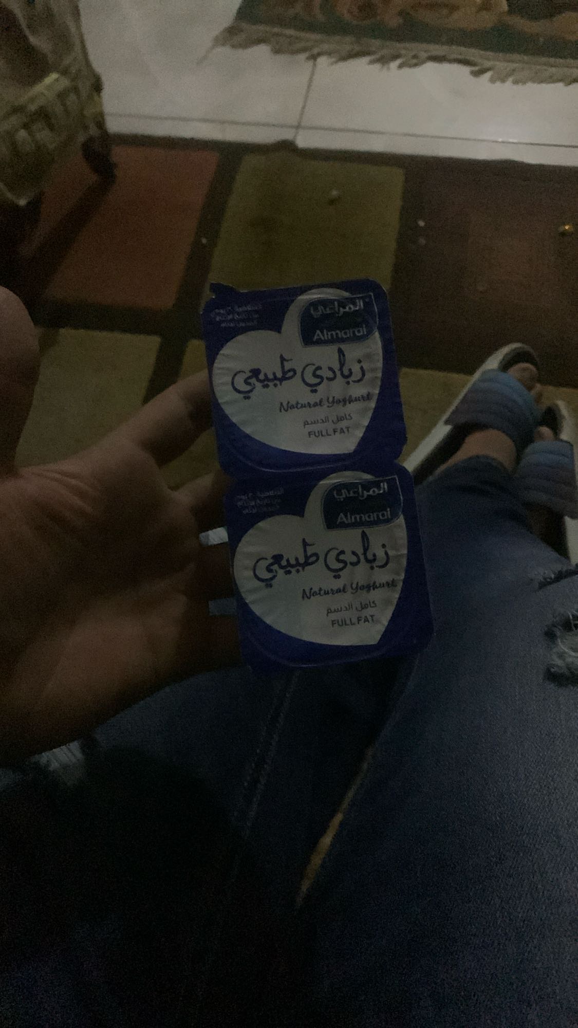 زبادي كامل الدسم