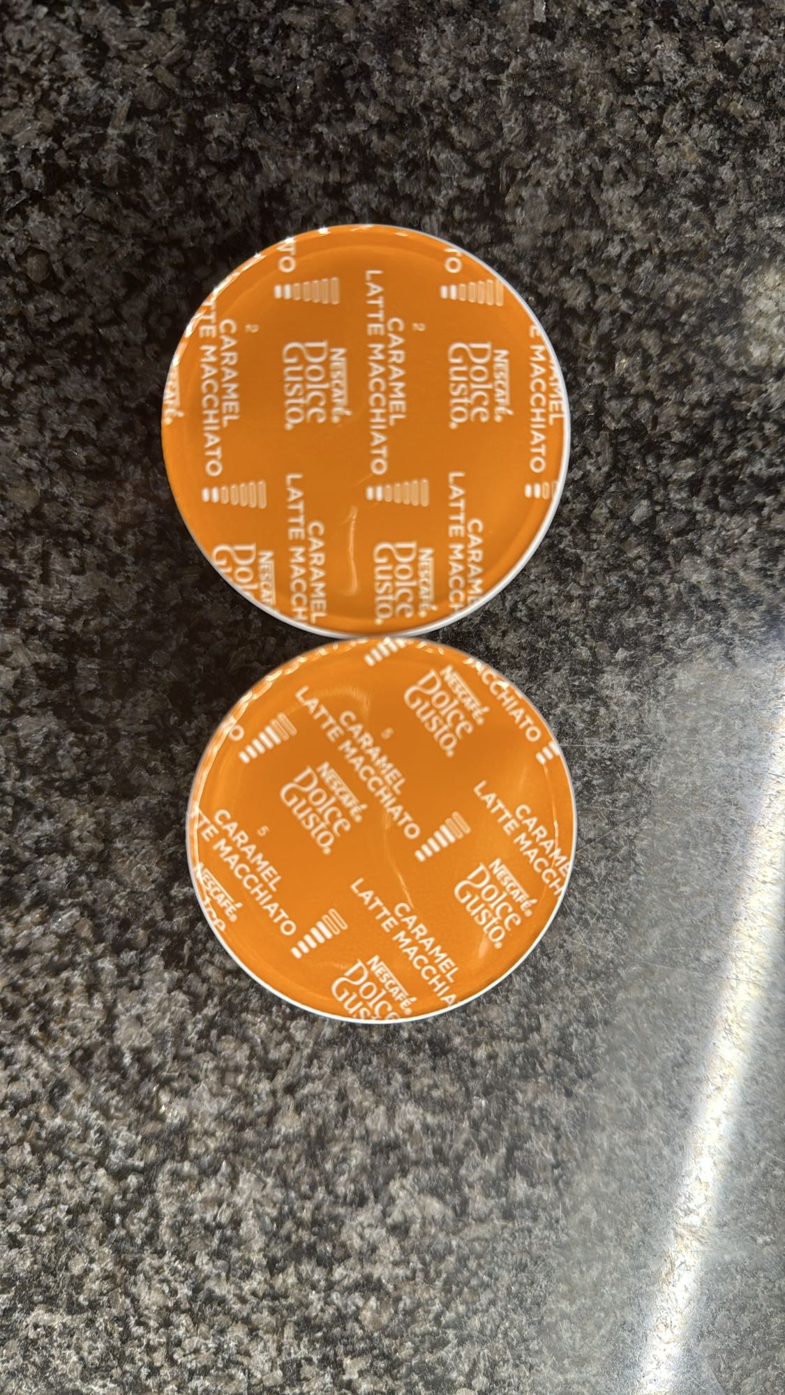 Caramel latte macchiato