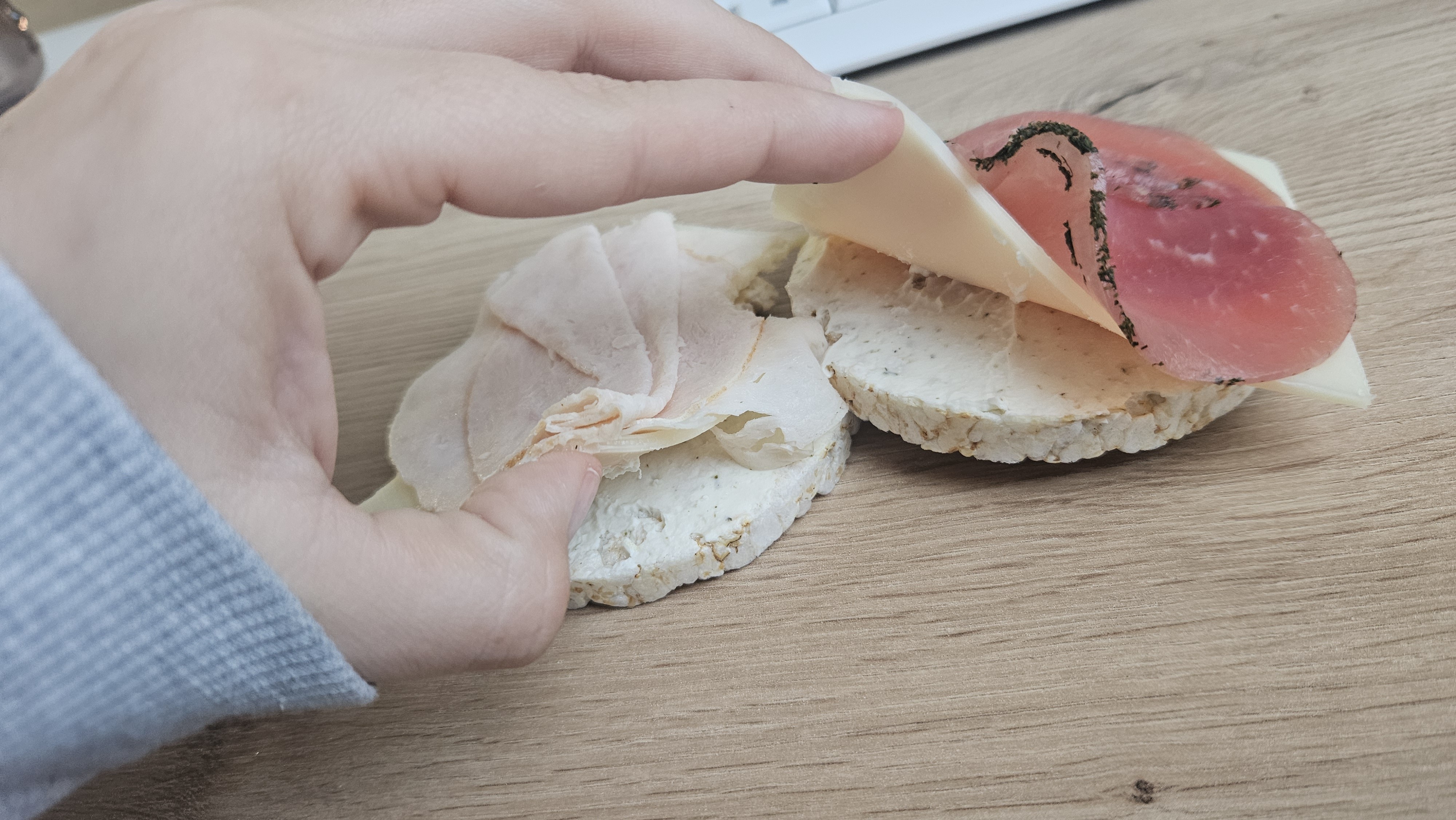 Rijstwafel met beleg