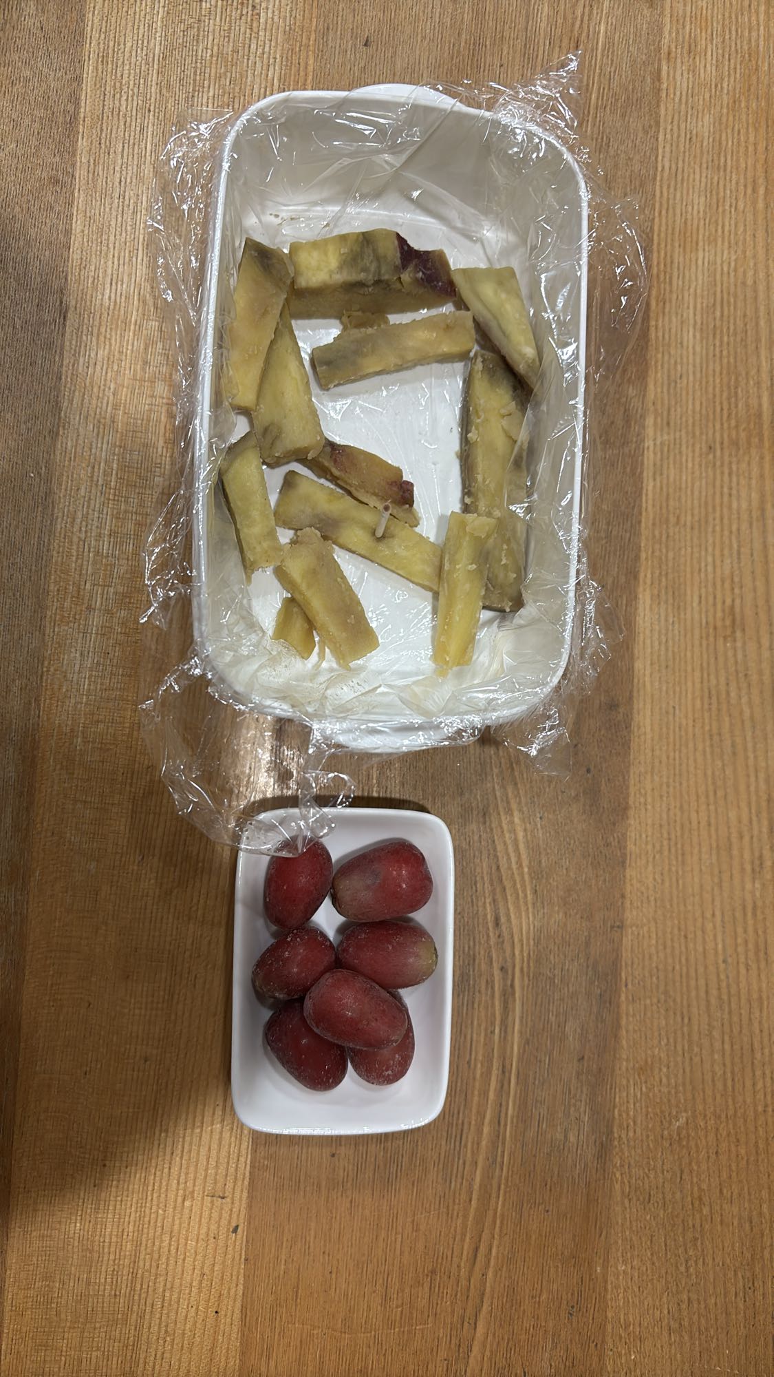 さつまいもとぶどう