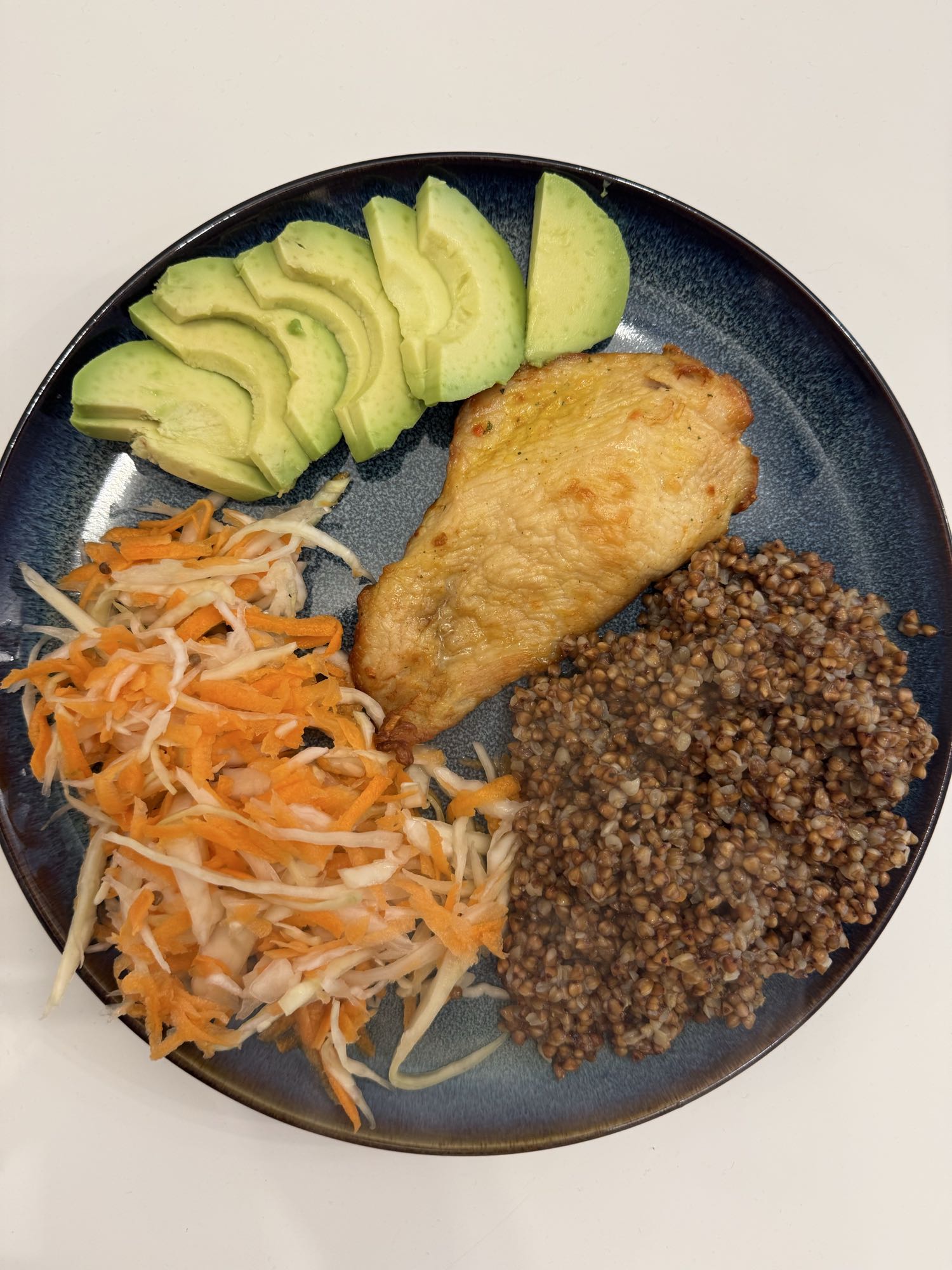 Poulet avec sarrasin