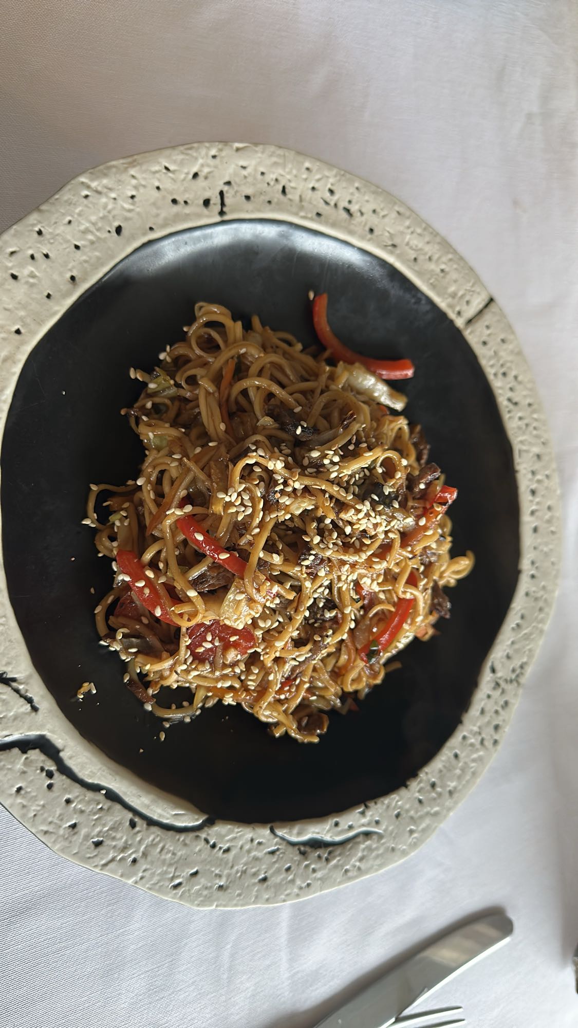 Vegetable stir-fried noodles