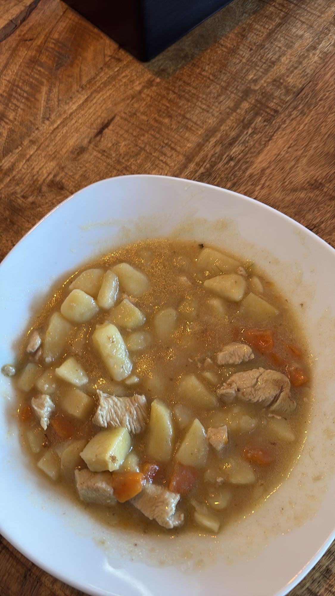 Aardappelstoof met kip