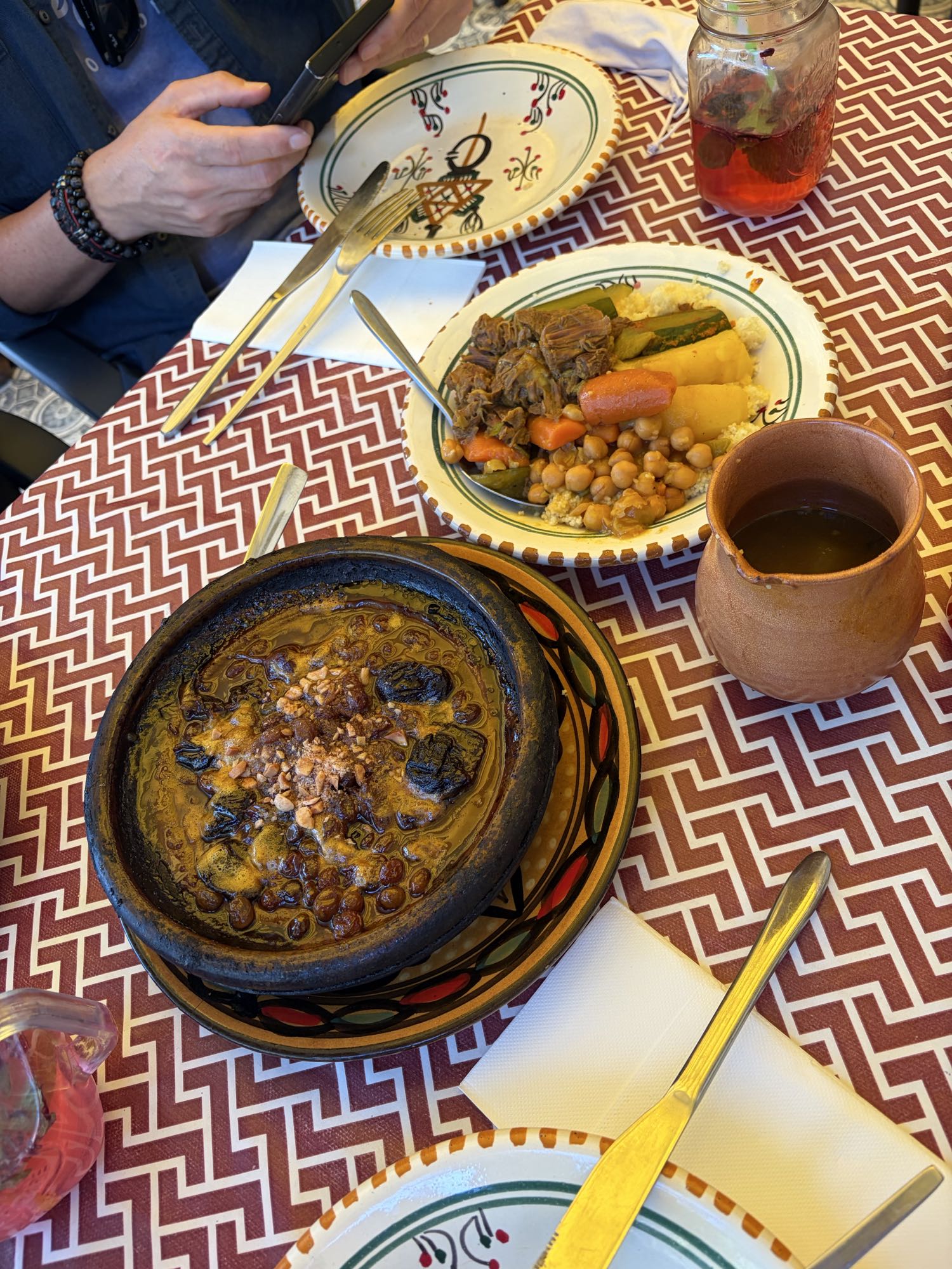 Cuscús con cordero y tajín