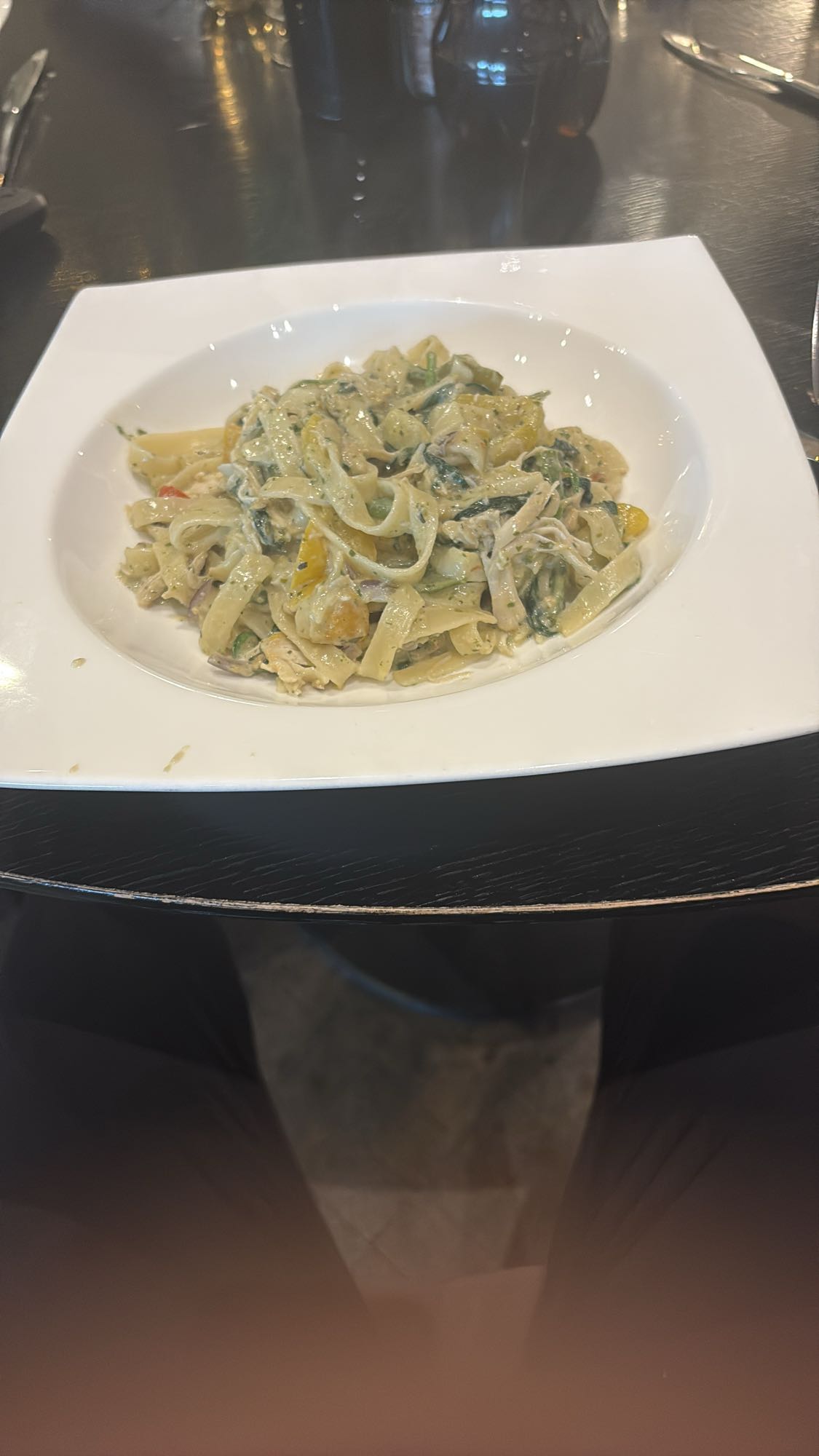 Tagliatelle kip roomsaus