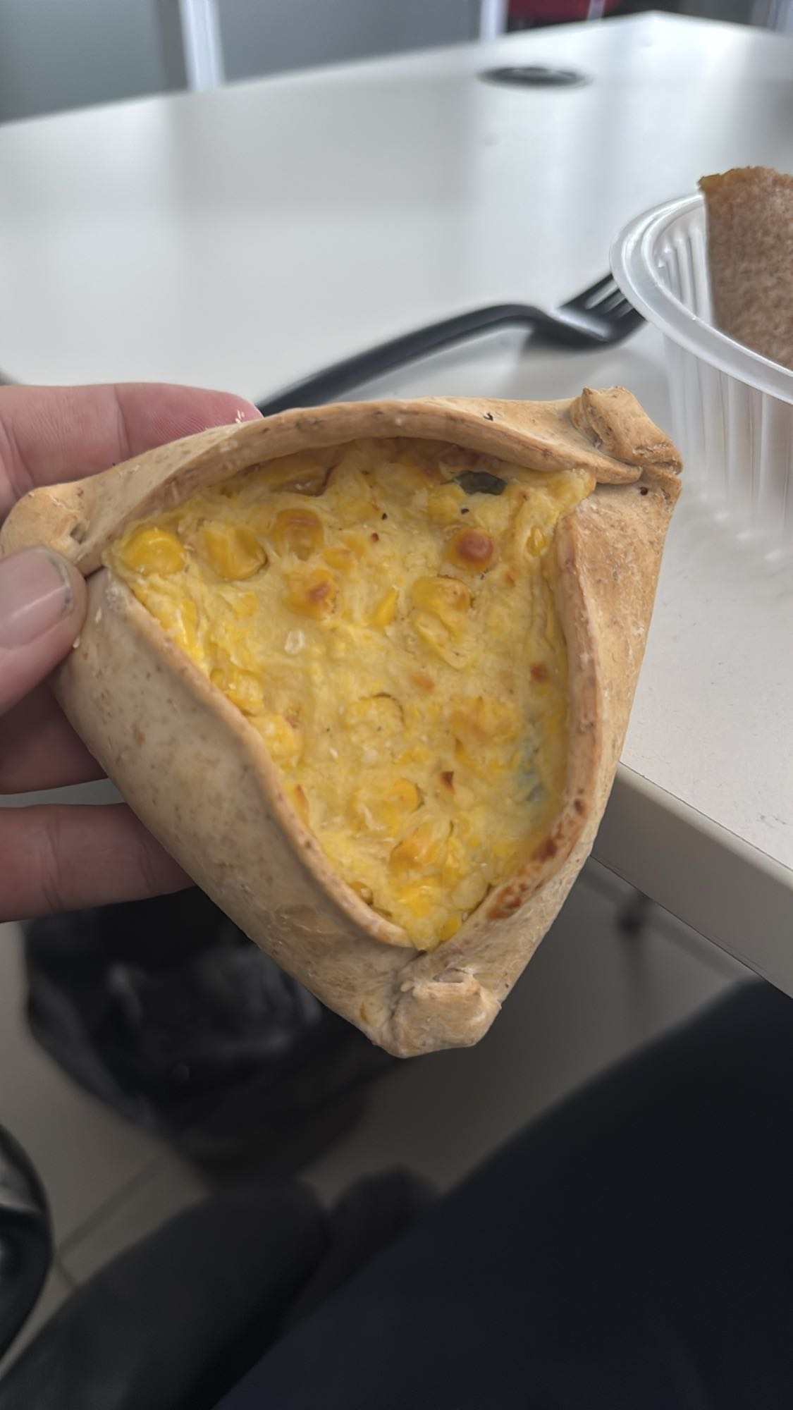empanada de maíz y queso
