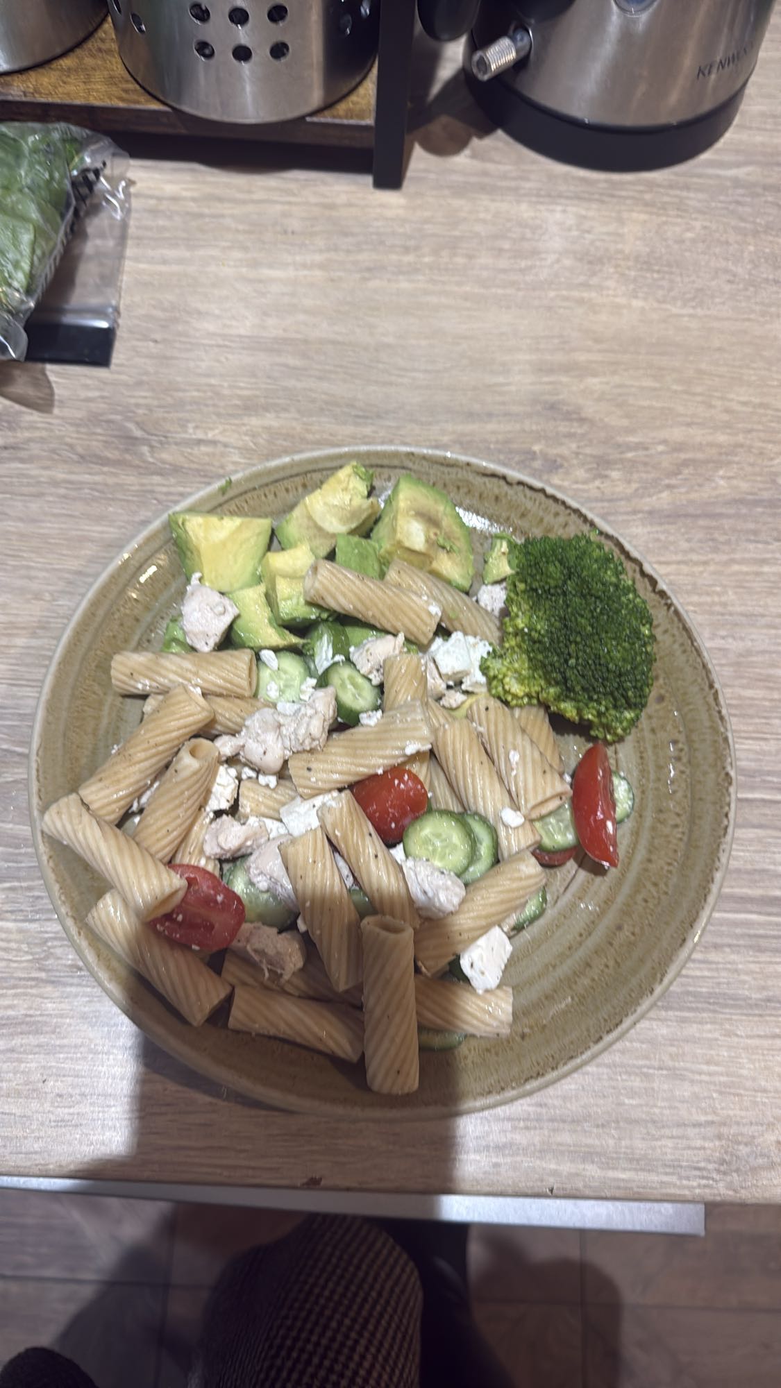 Salade de pâtes santé