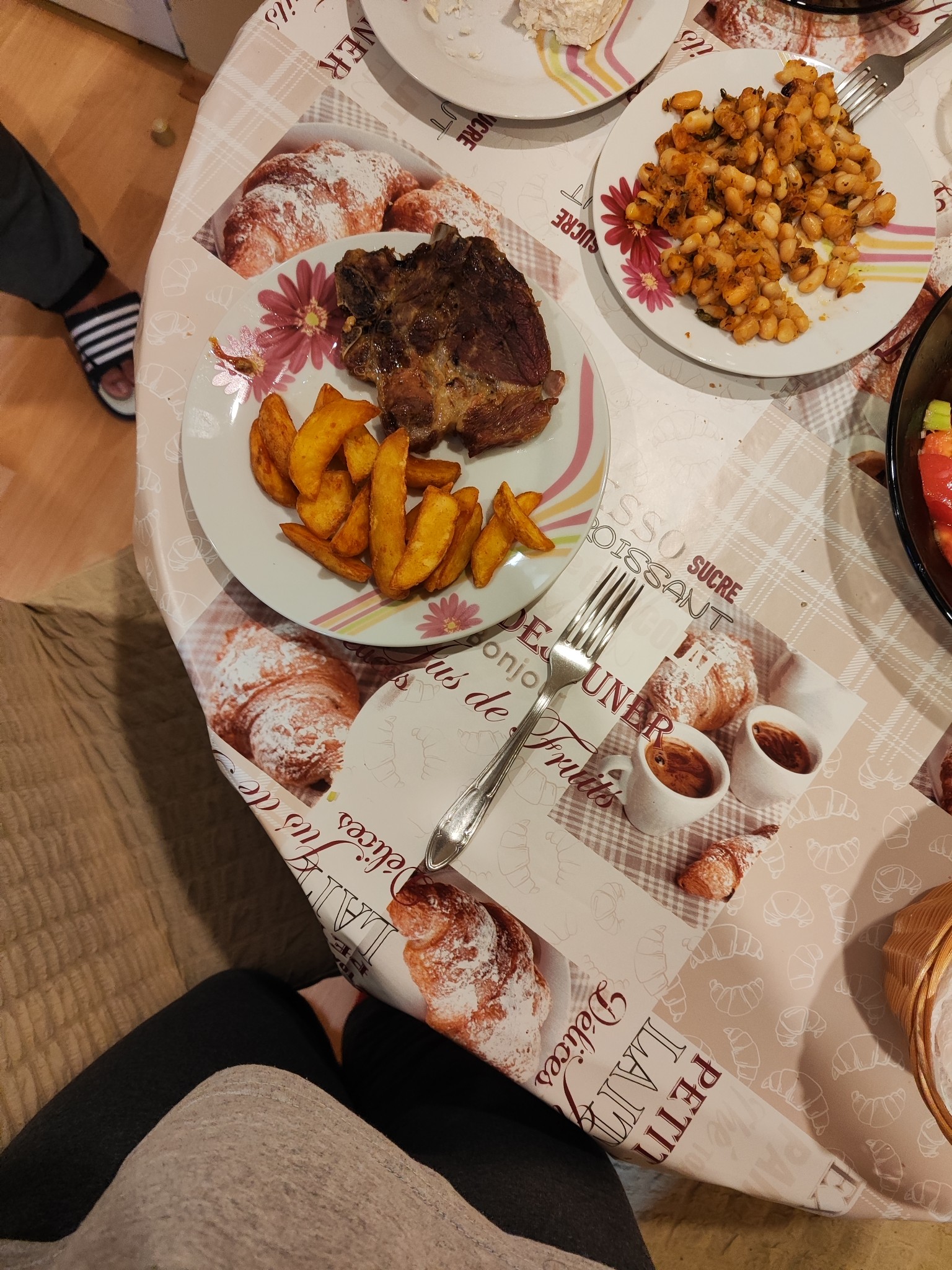 Grilled Meat with Sides