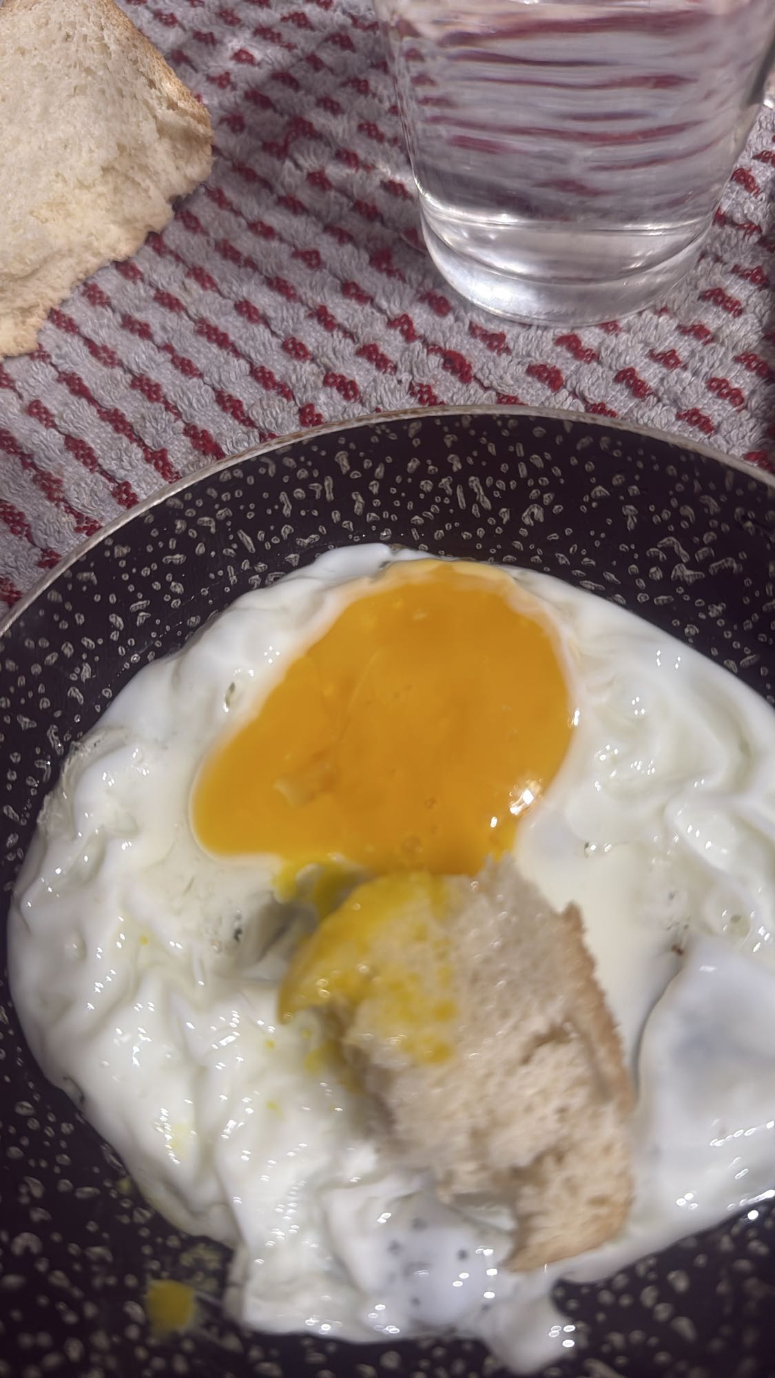 Fried Egg with Bread