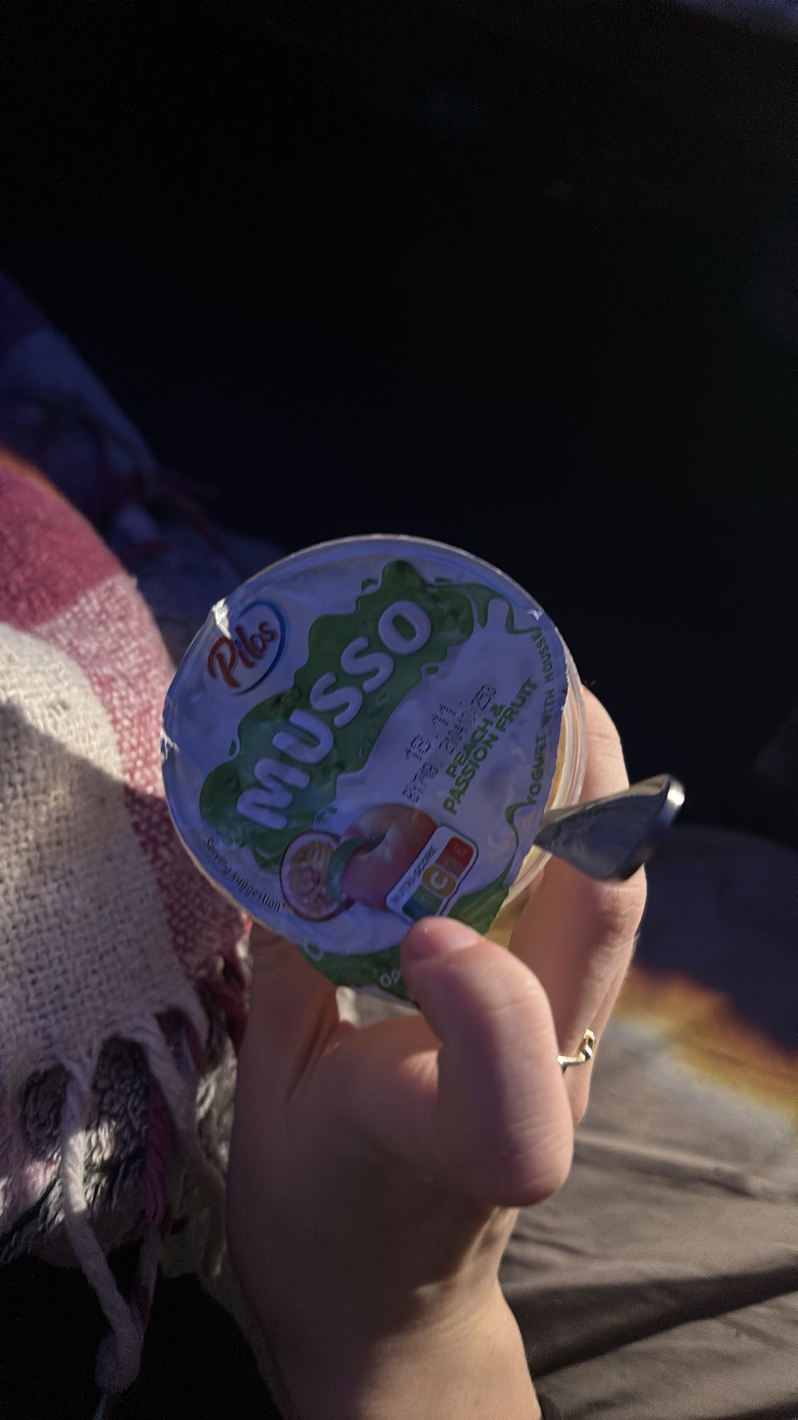 Peach Passion Fruit Yogurt