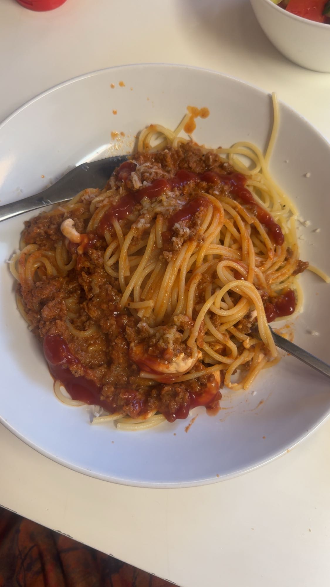Spagetti med köttfärssås