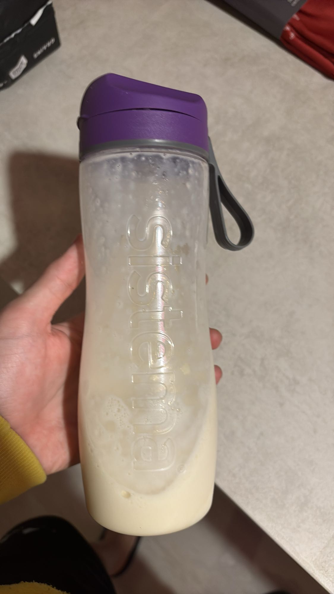 shake protéiné banane