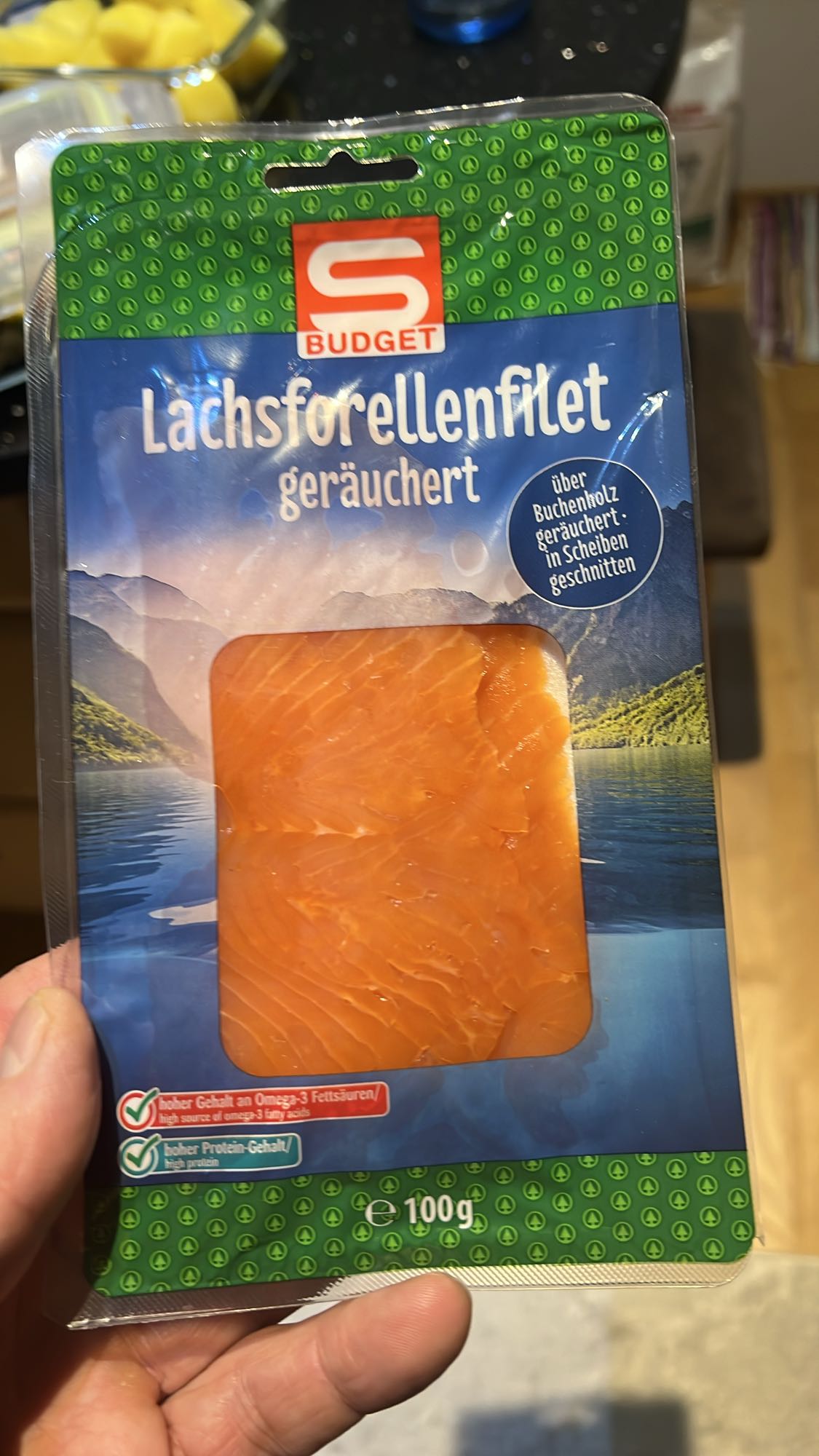 Wędzony filet z pstrąga